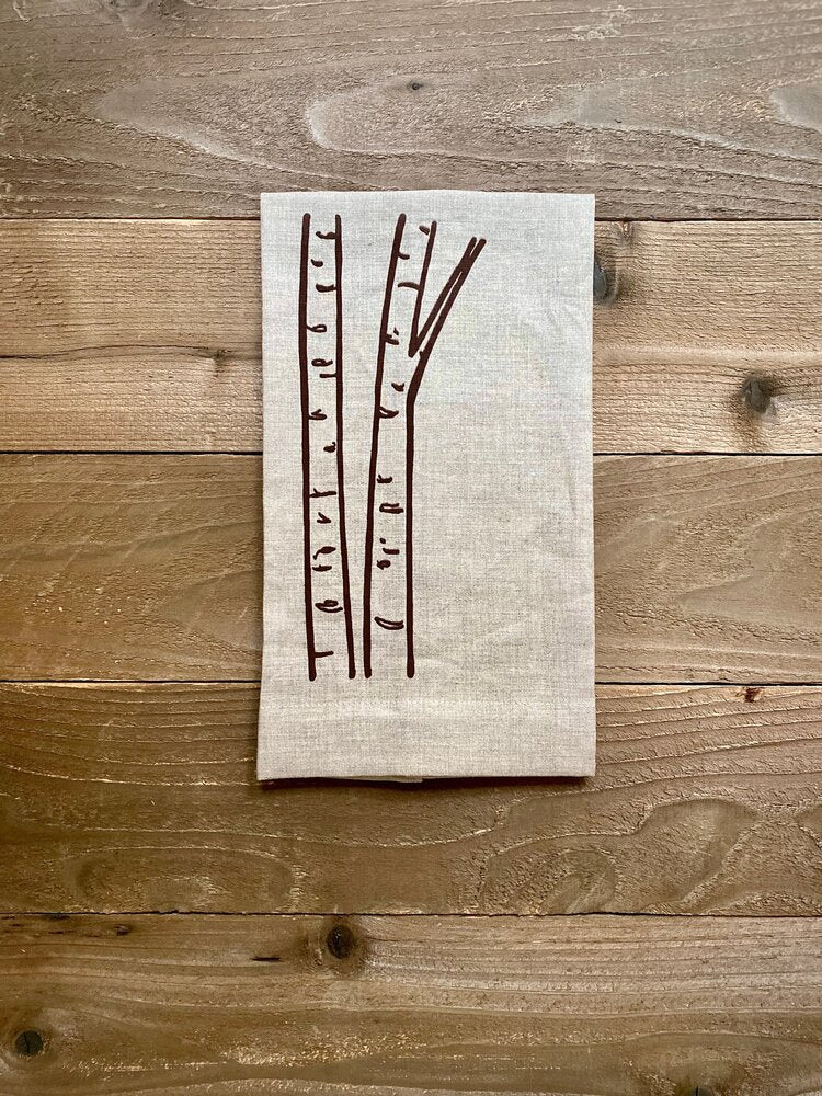 Printworthy Linen Tea Towel