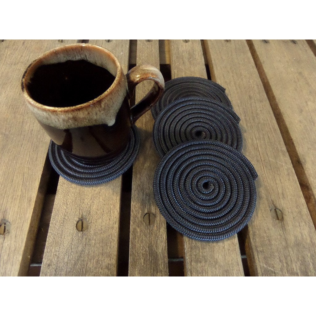 Alaska Rug Co Single Color Coaster