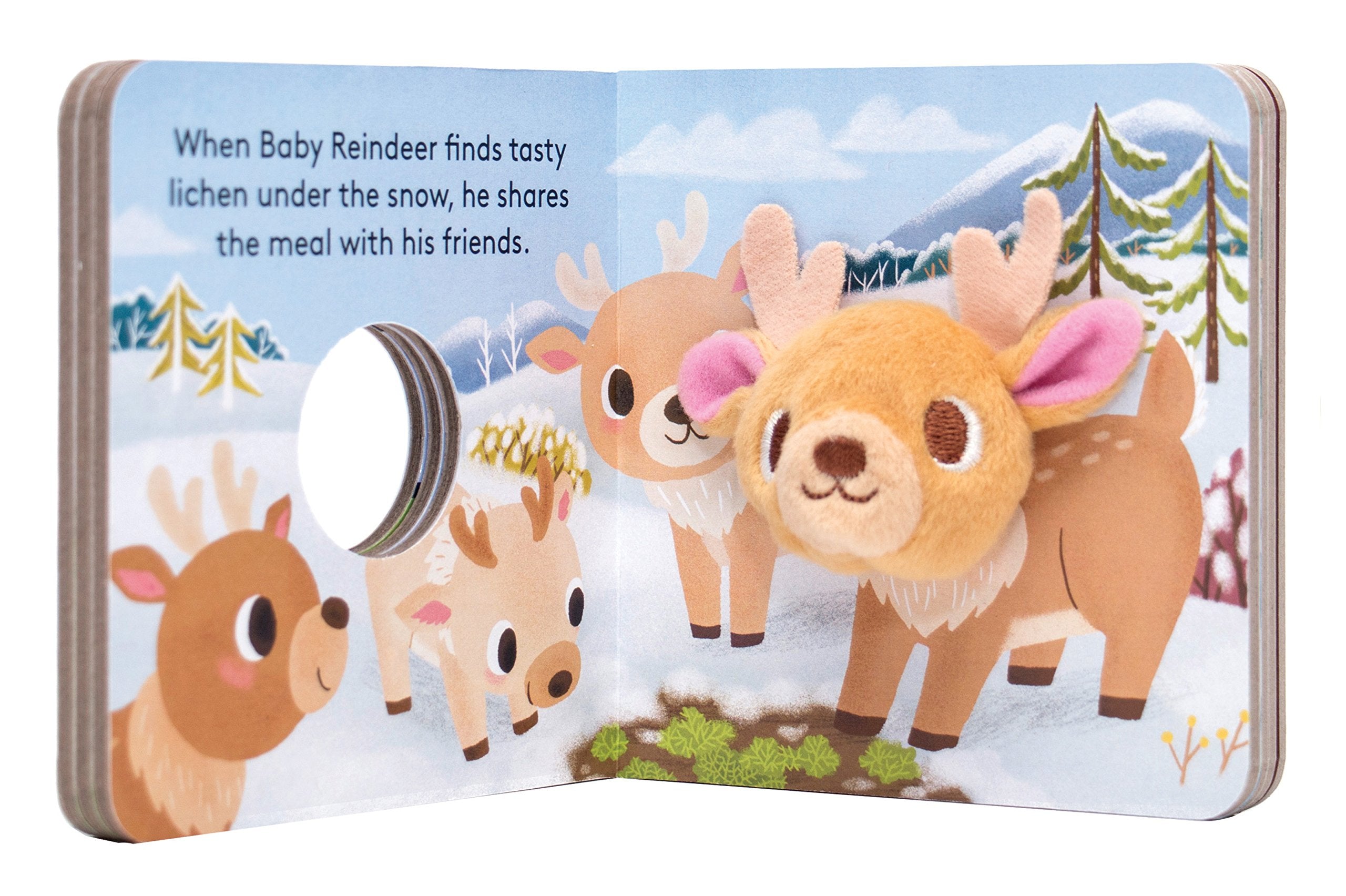 Baby Reindeer: Finger Puppet Book