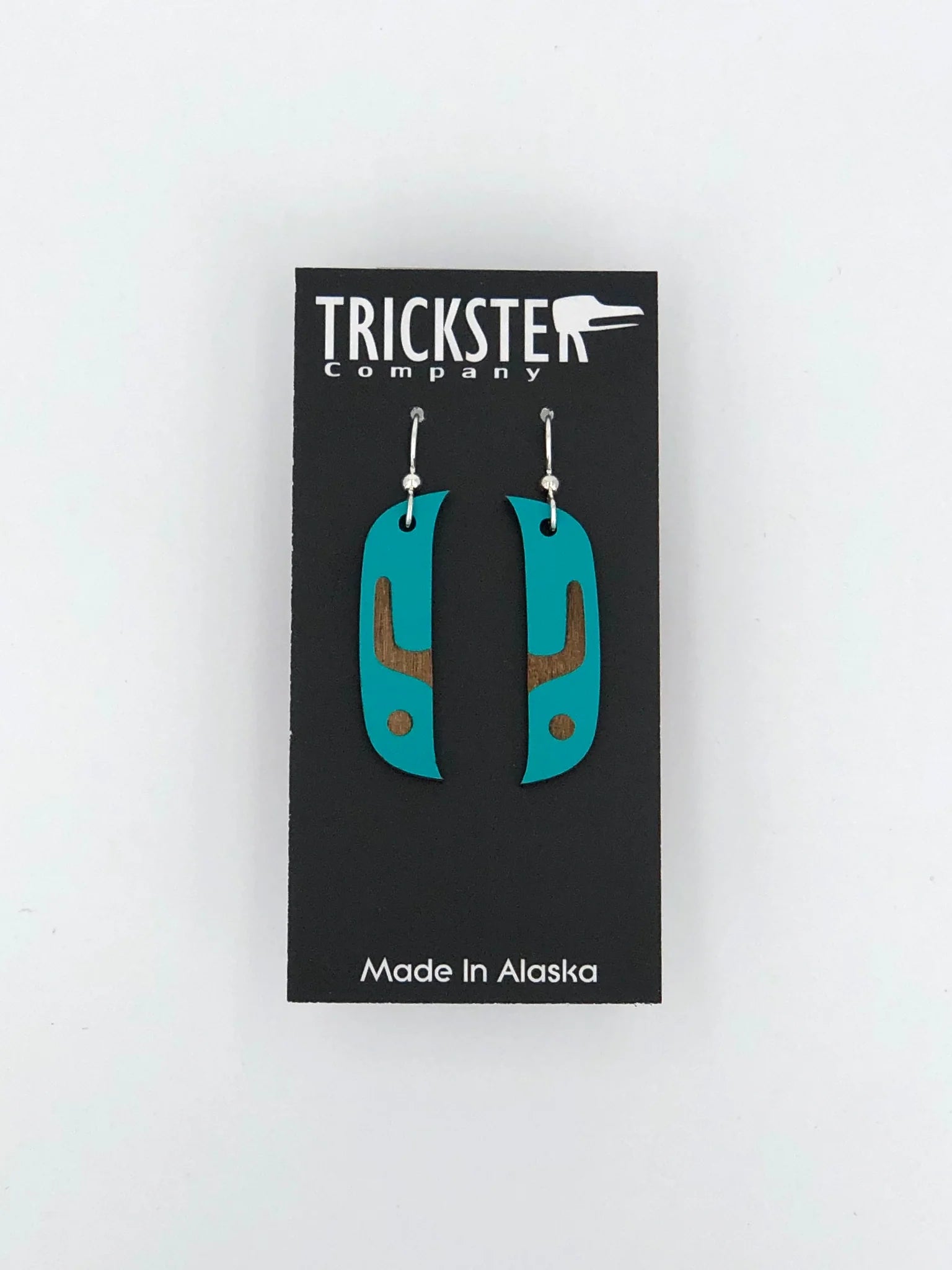 Trickster Wood Earrings