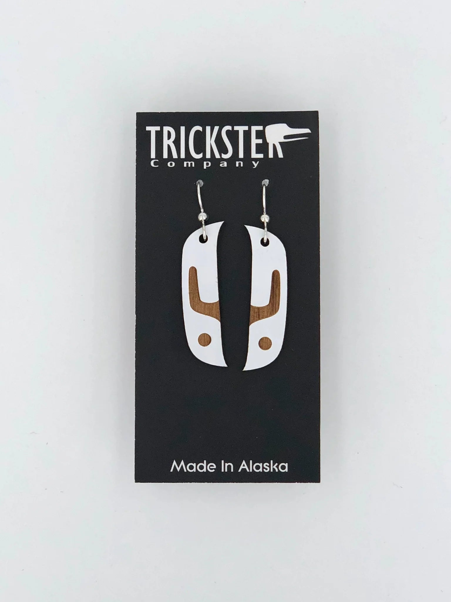 Trickster Wood Earrings