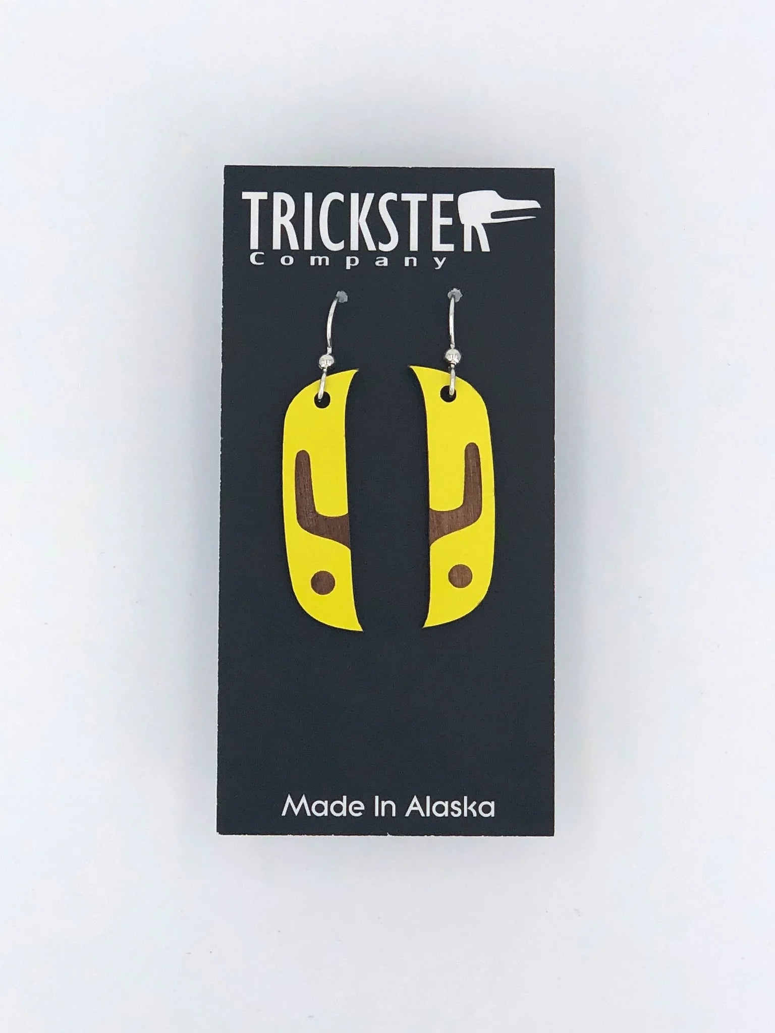 Trickster Wood Earrings