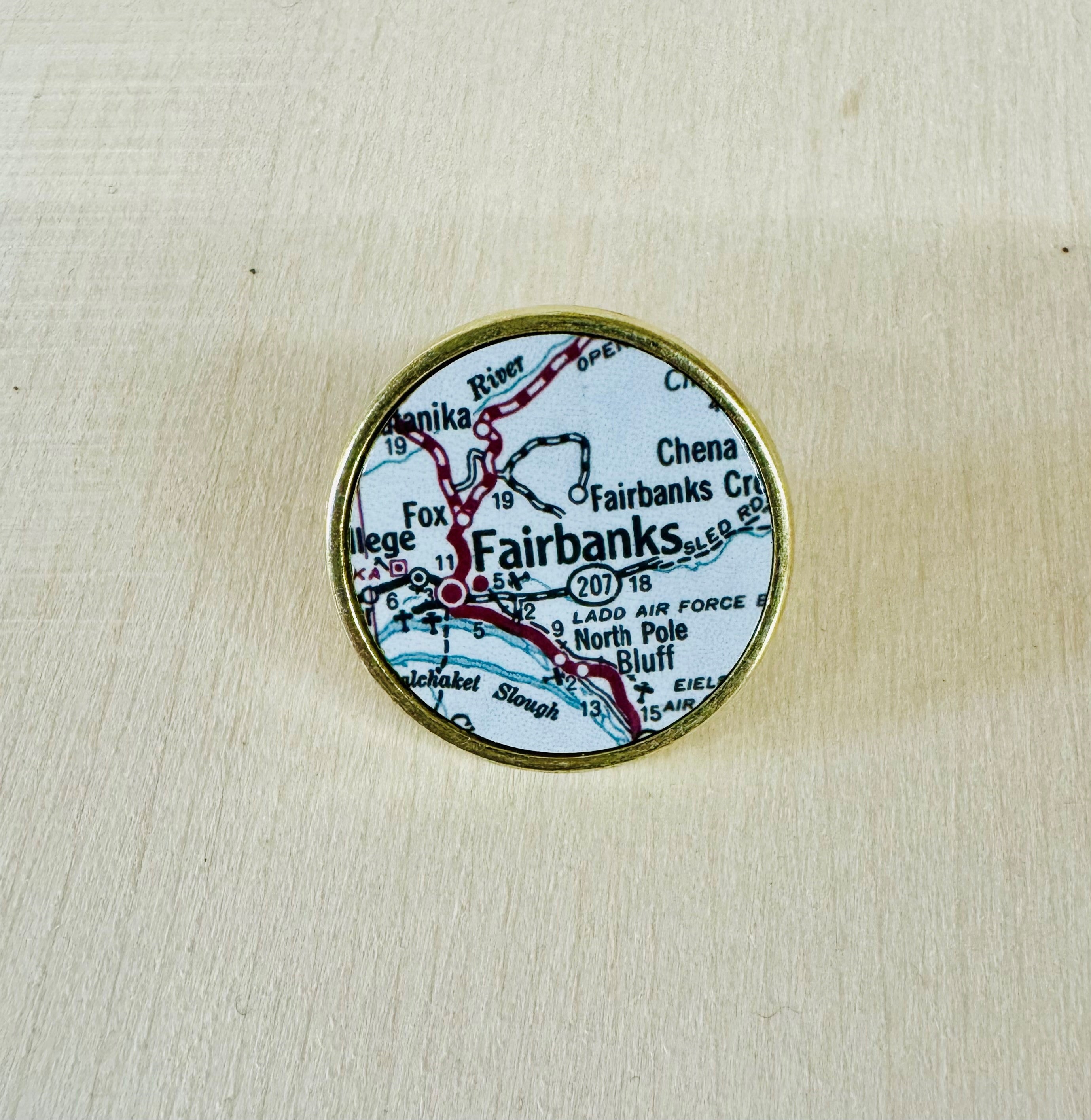 Alaska Lapel Pin