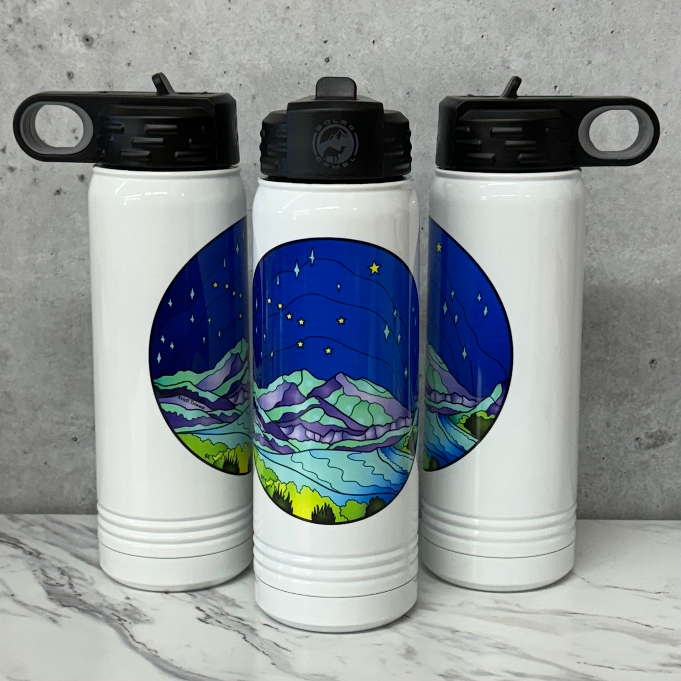 Alaska Wild & Free 20oz Water Bottle