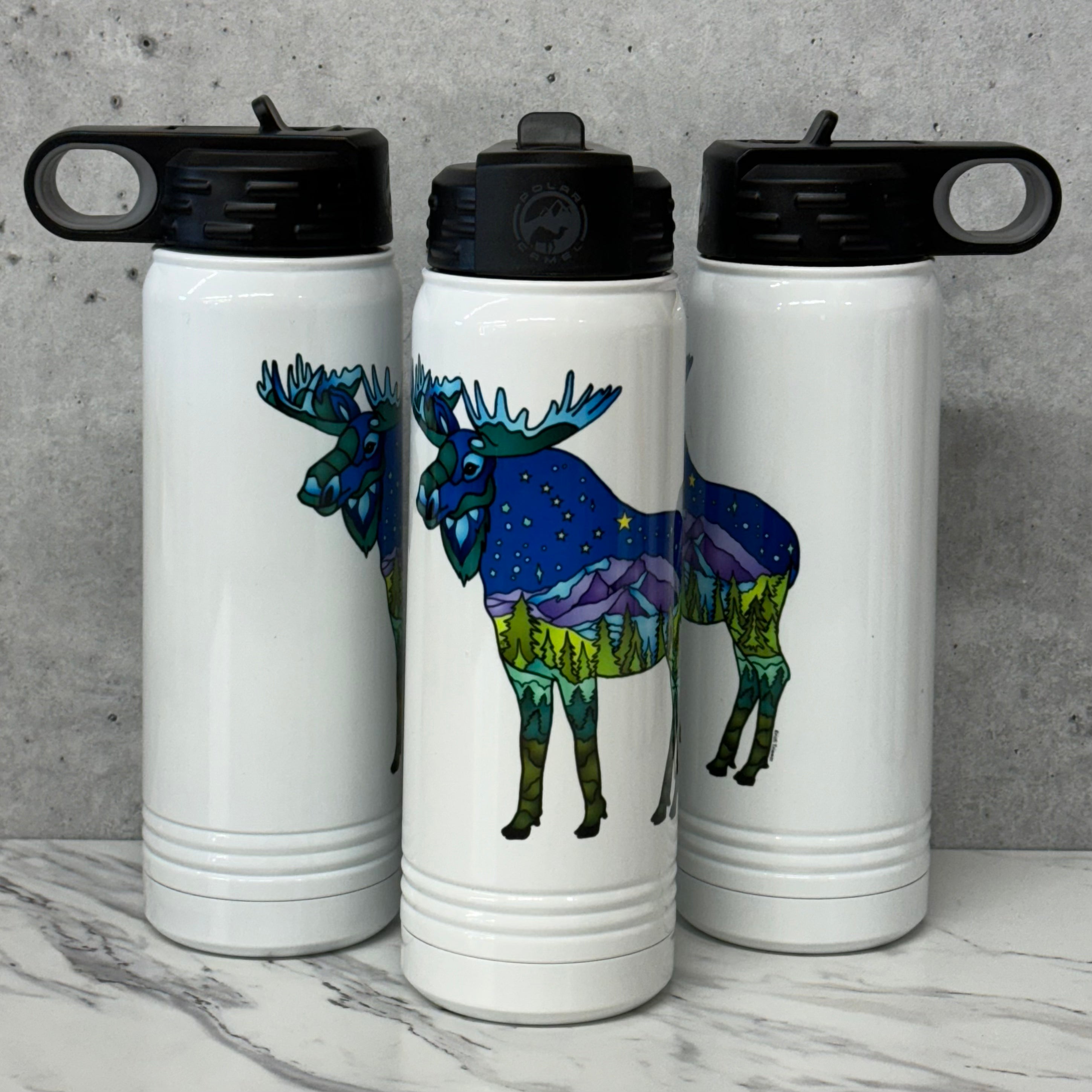 Alaska Wild & Free 20oz Water Bottle