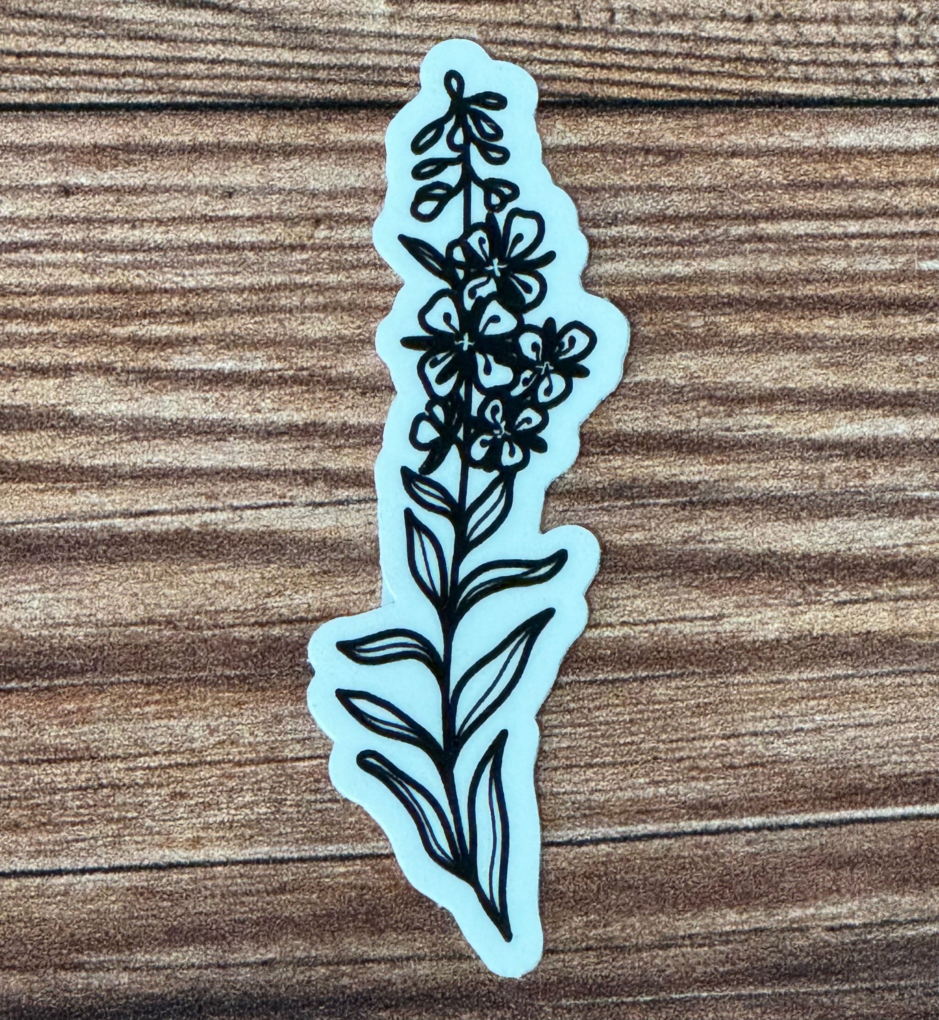 Rooted Lupine Sticker