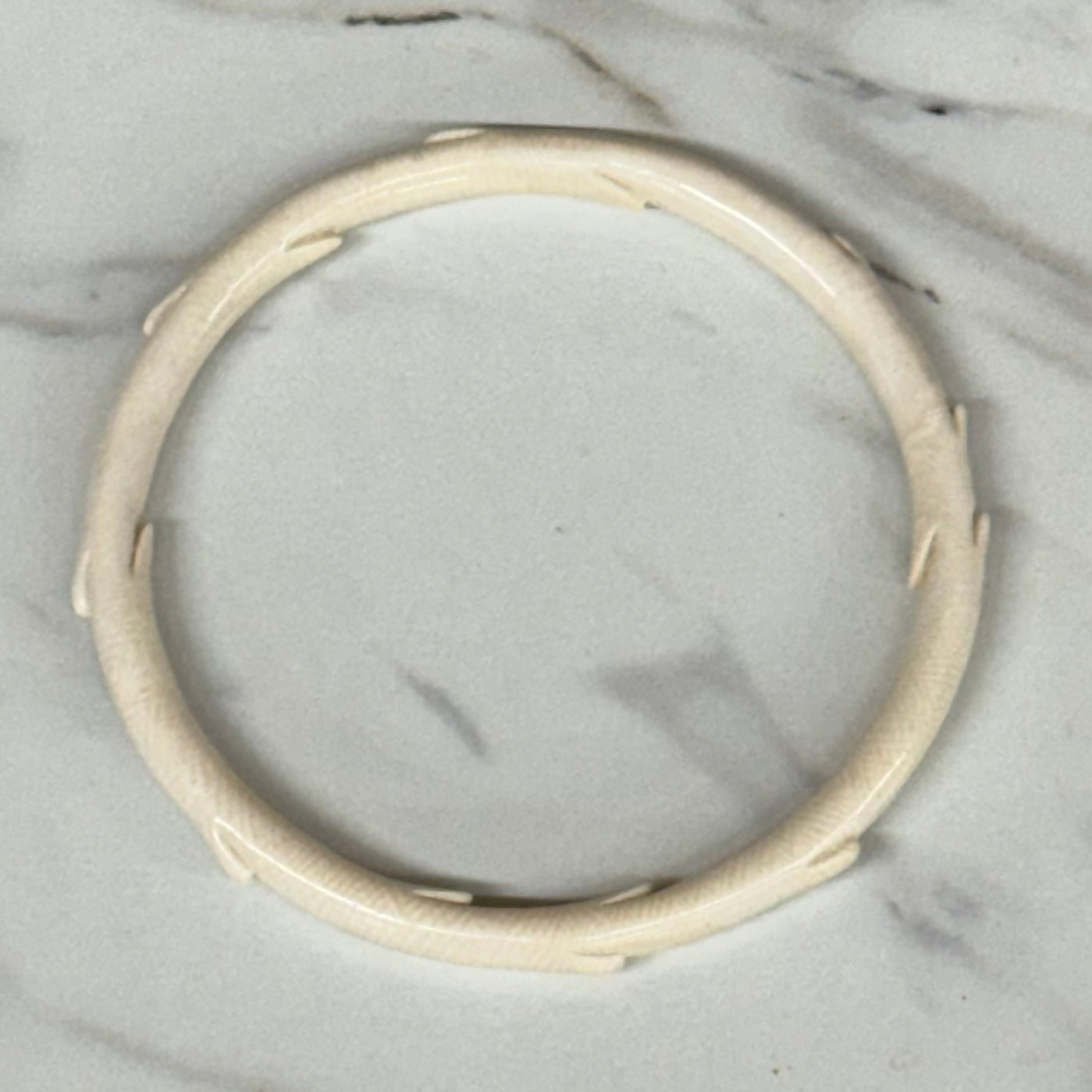 Round Mammoth Bangle 5mm