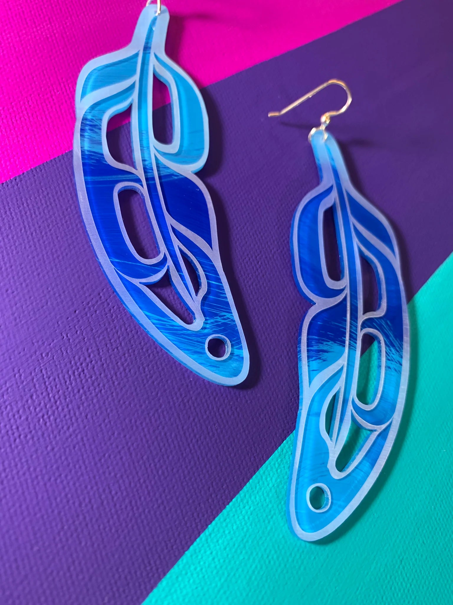 Trickster Acrylic Earrings