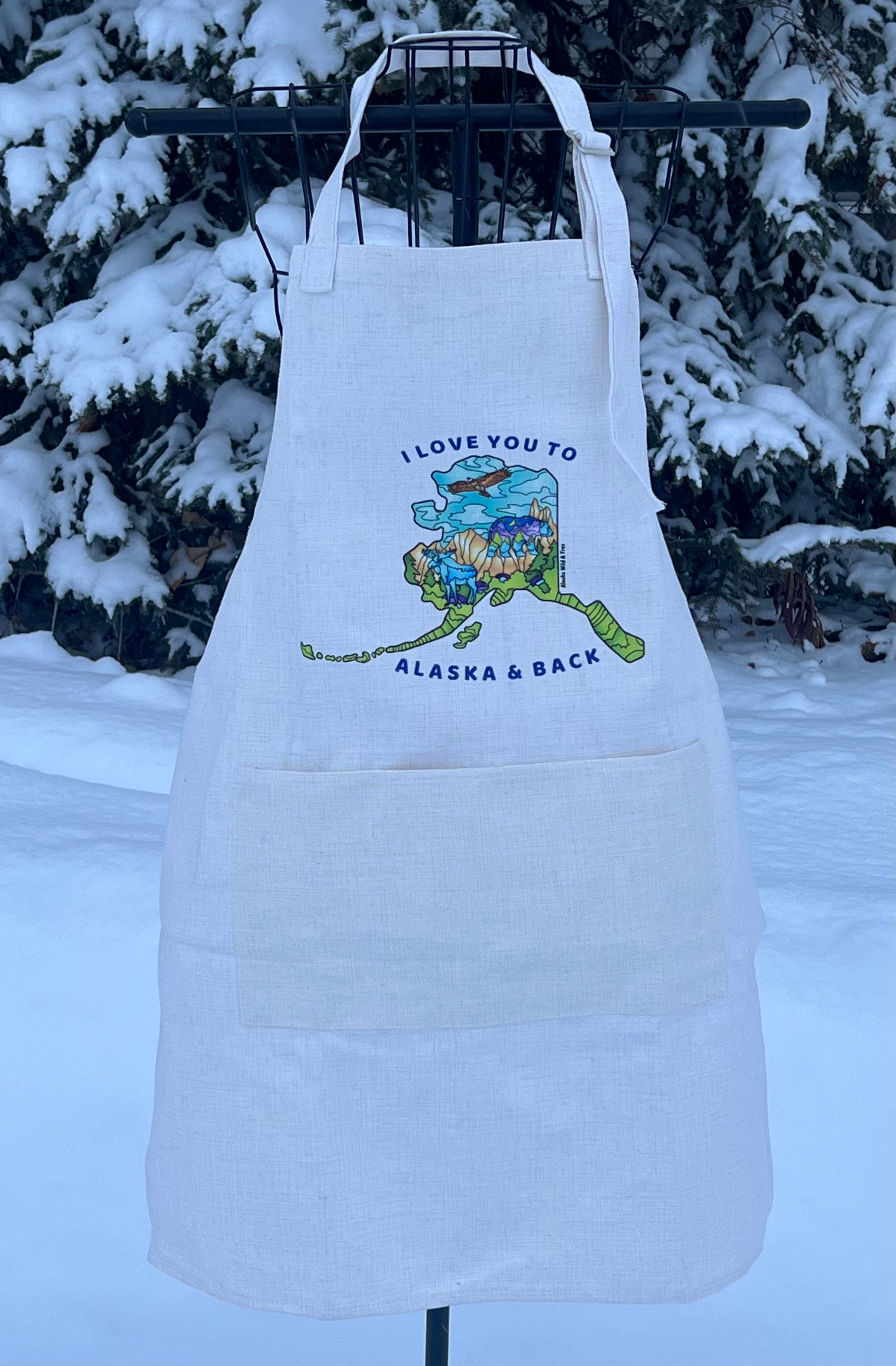 Alaska Wild & Free Apron