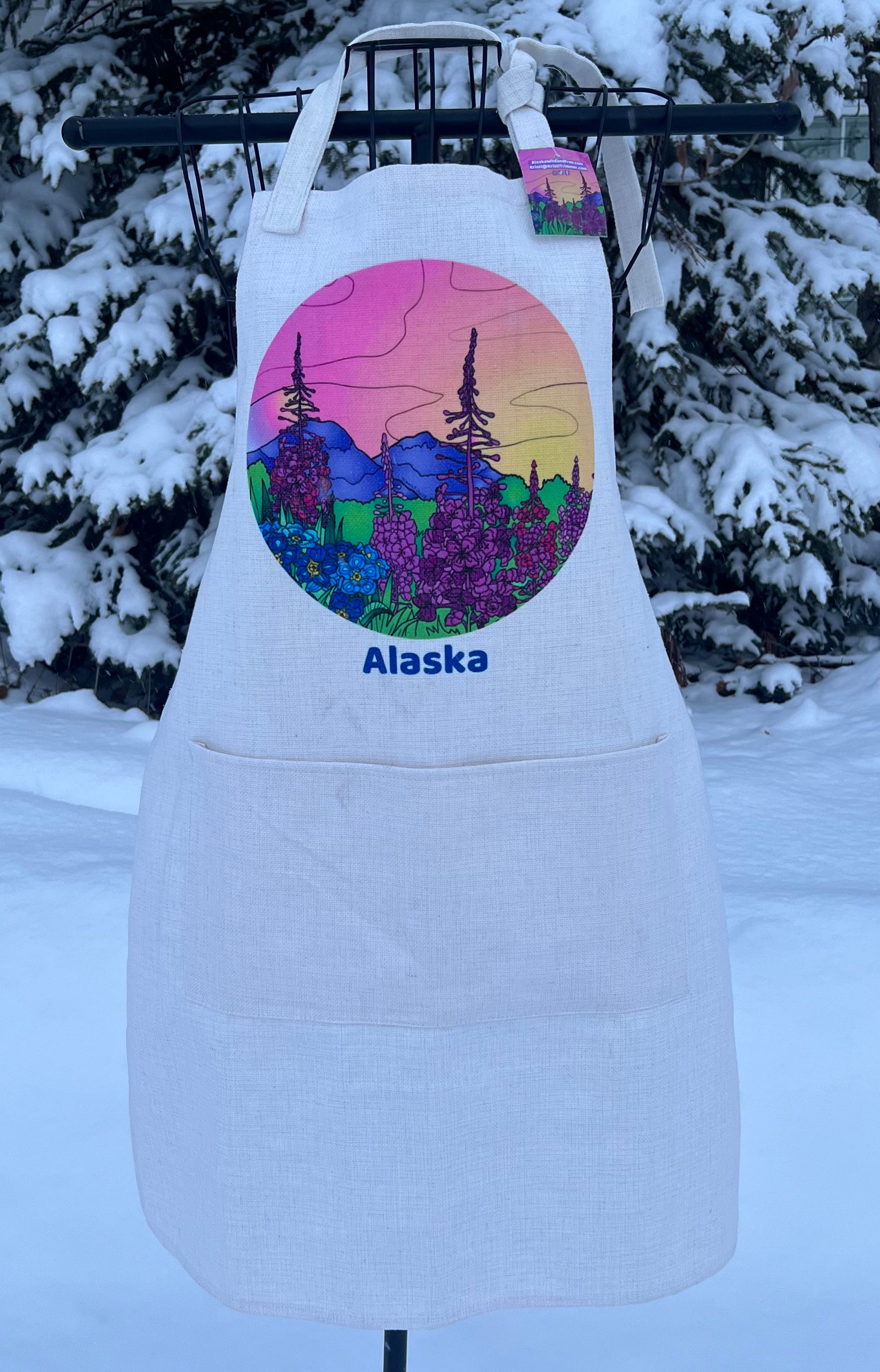 Alaska Wild & Free Apron