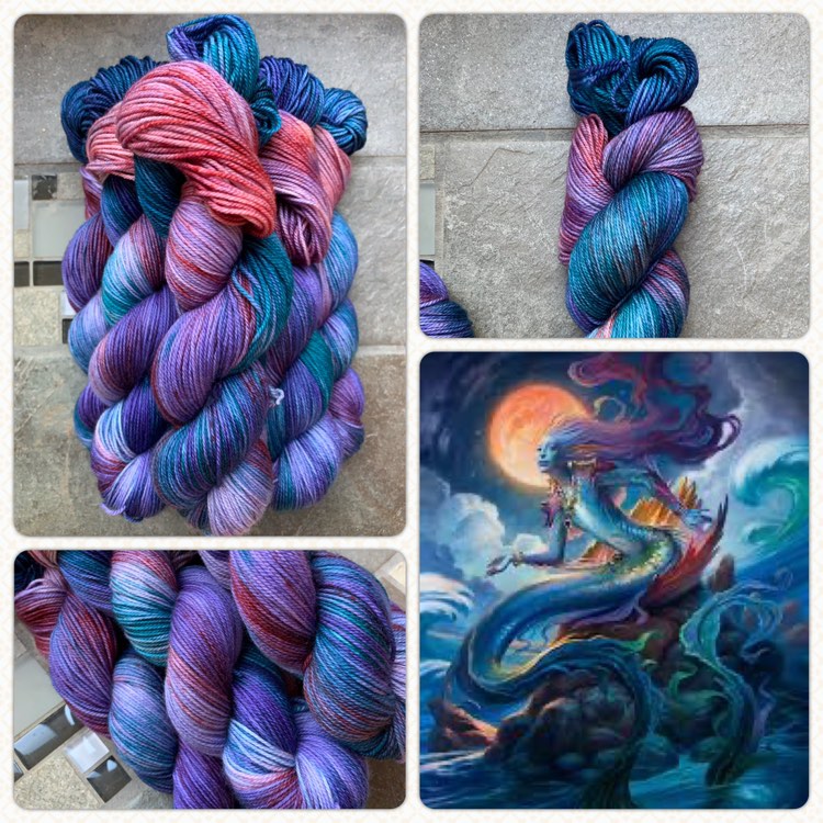 64 North Fibers Hand Dyed Yarn