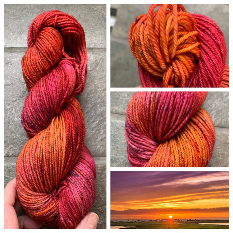 64 North Fibers Hand Dyed Yarn