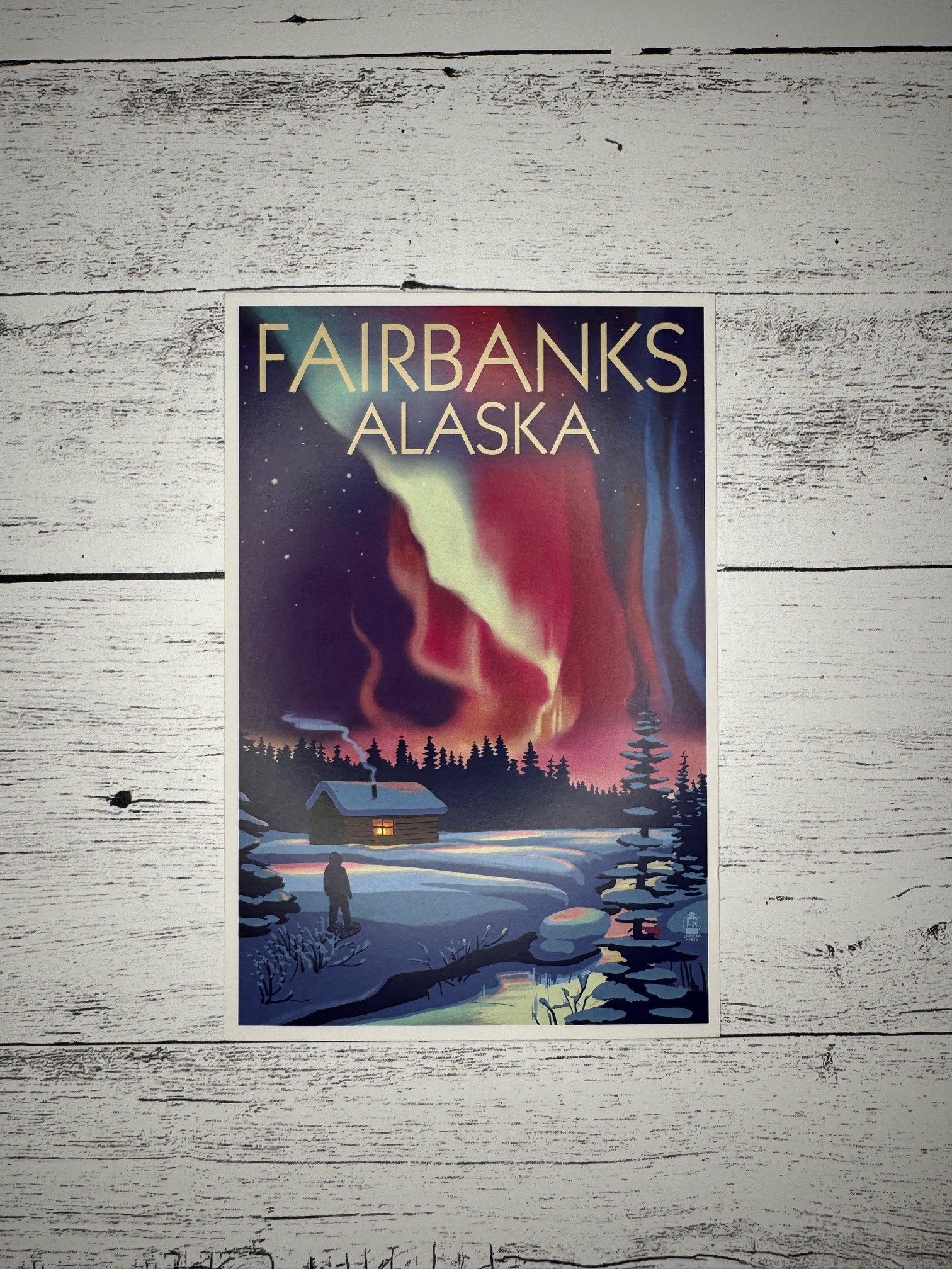 Fairbanks, AK Paper Postcard