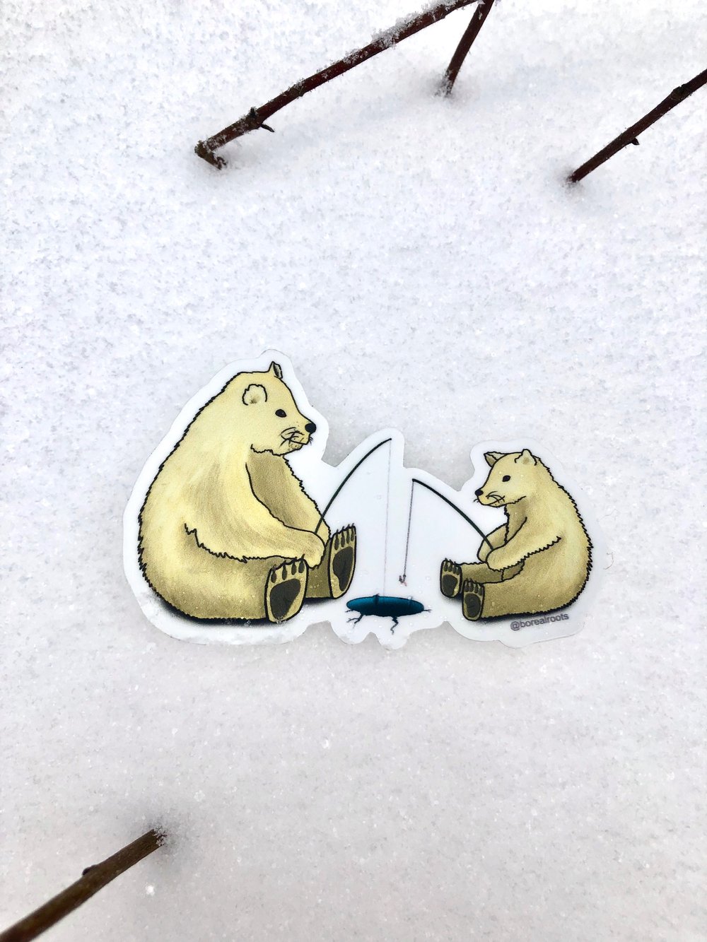 Boreal Roots Stickers