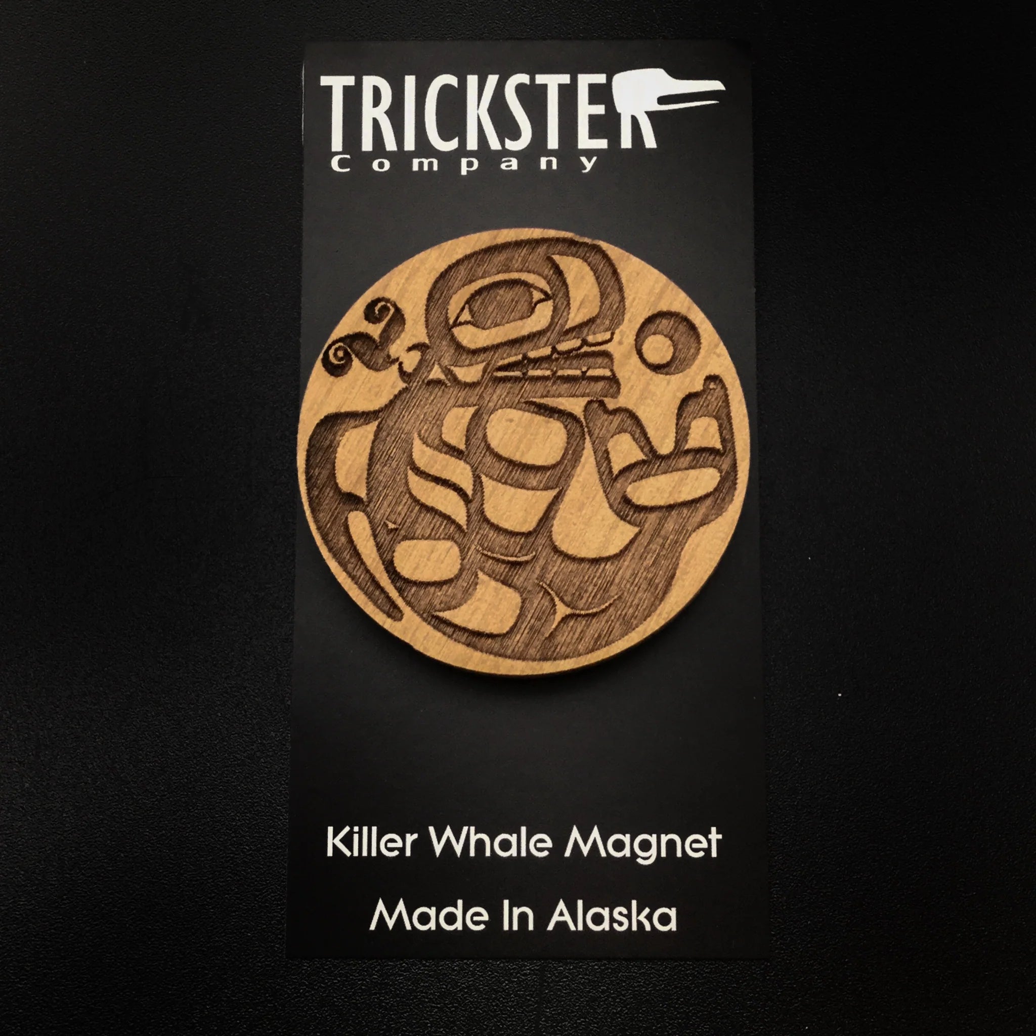 Trickster Wood Magnets