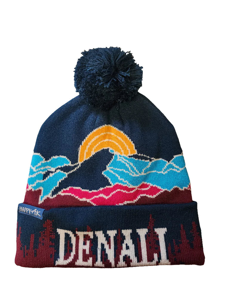 Denali Pom Pom Beanie Hat