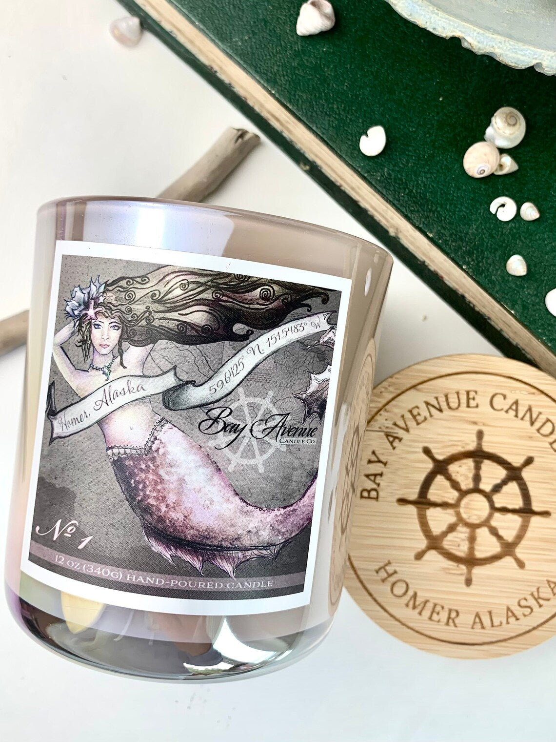 Bay Avenue Mermaid Candle Collection