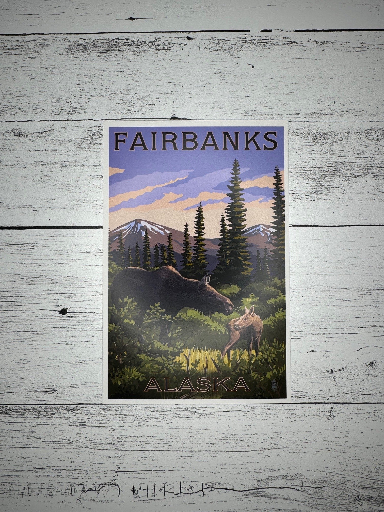 Fairbanks, AK Paper Postcard