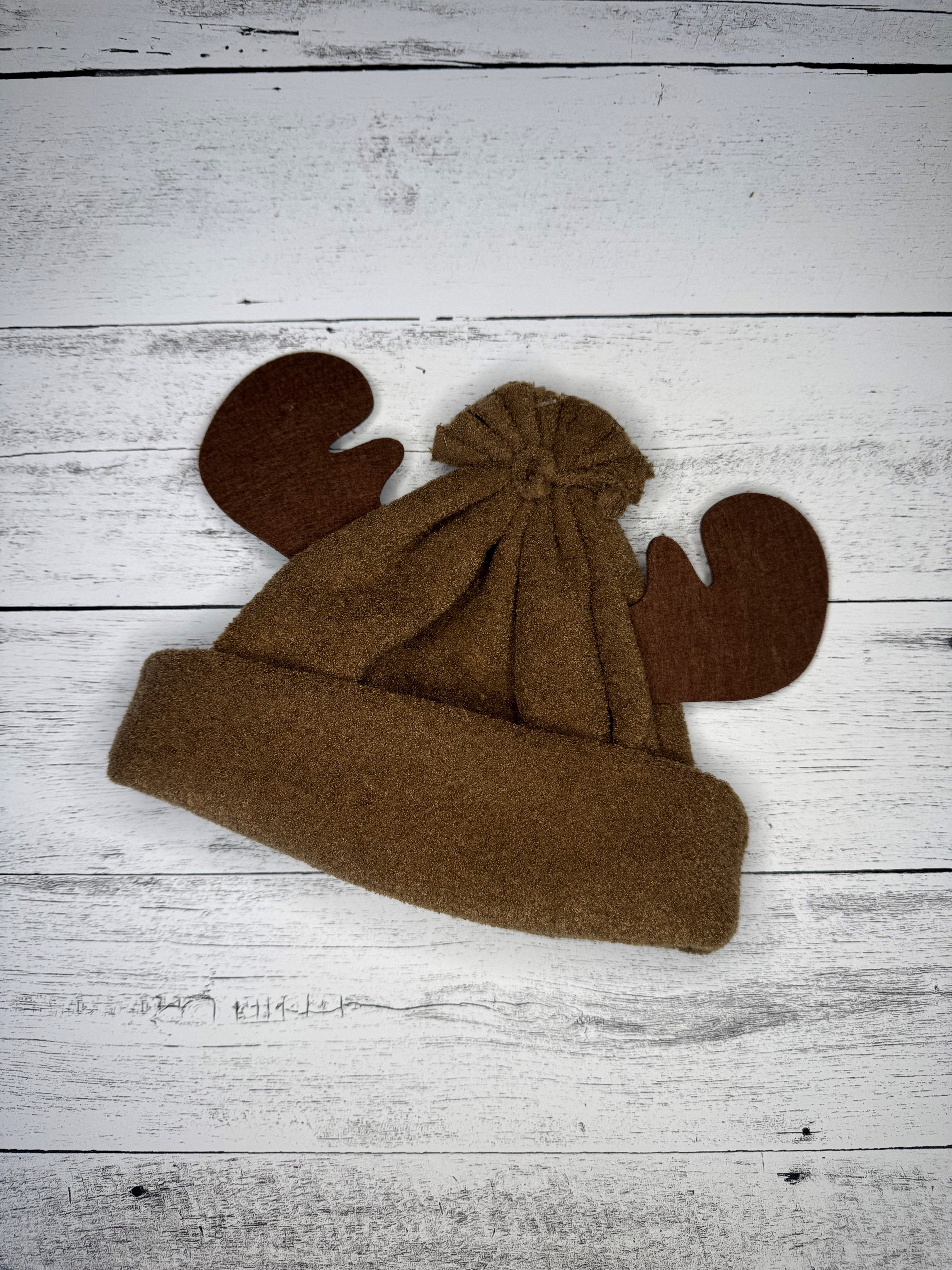 Moose Baby Hat