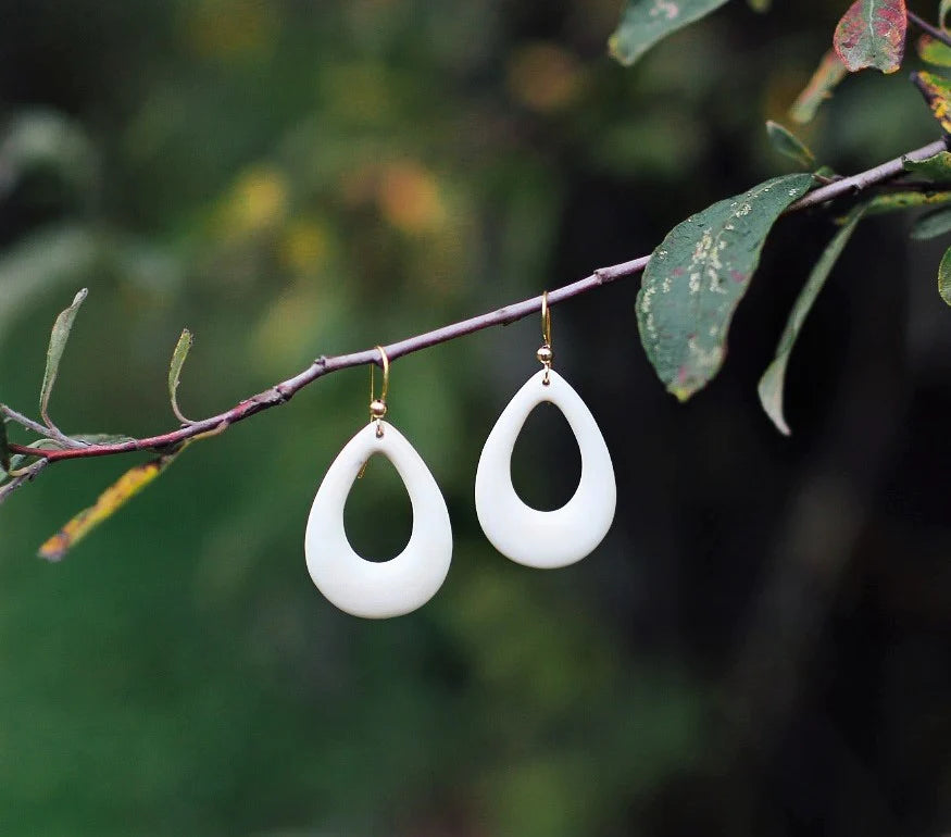 Open Raindrop Earrings