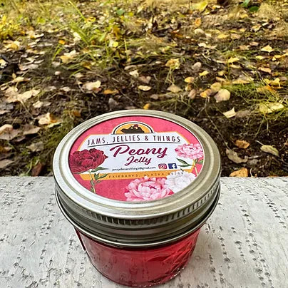 Peony, Fireweed & Dandelion Jellies