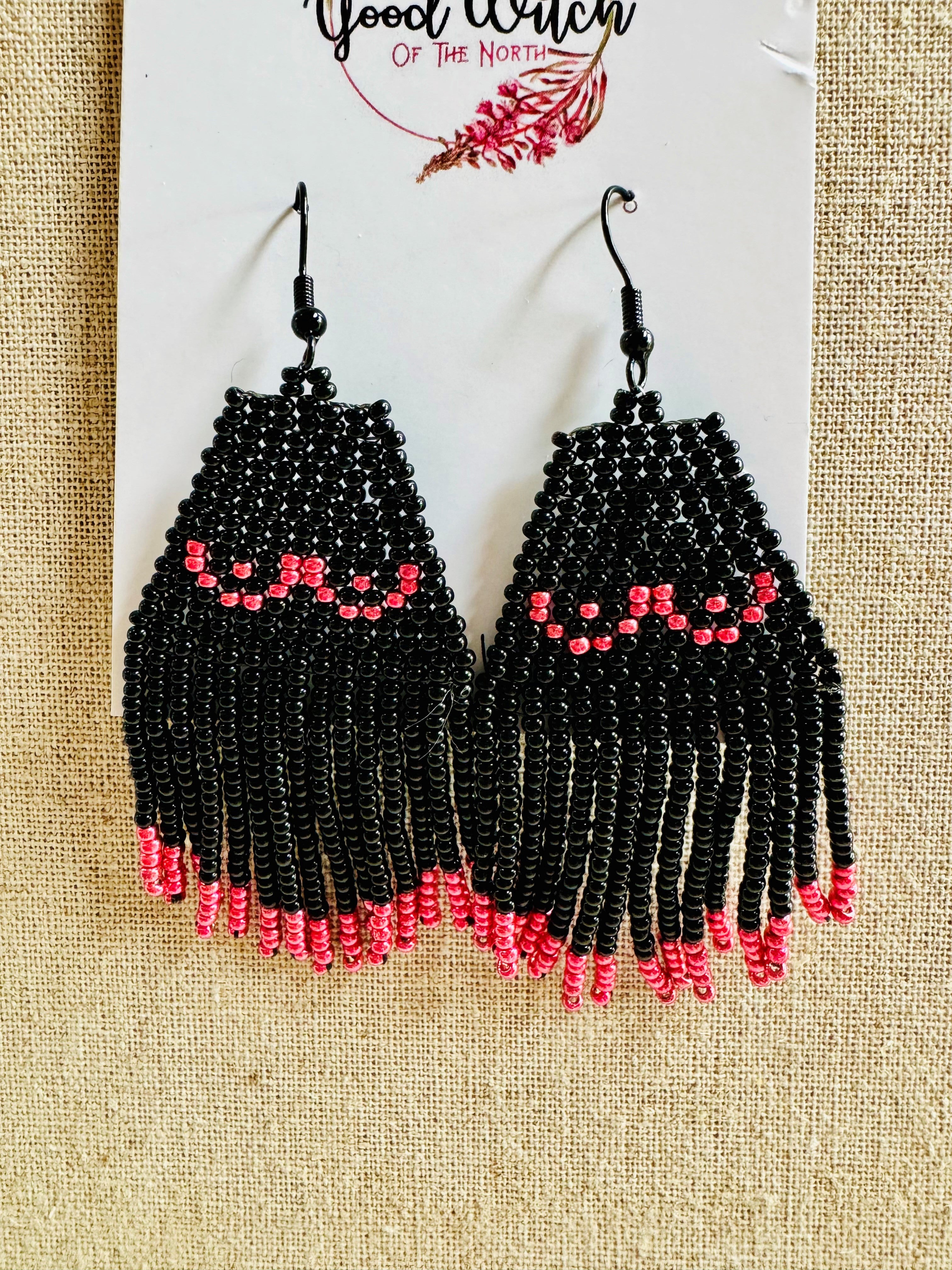 The Good Witch Beaded Earrings