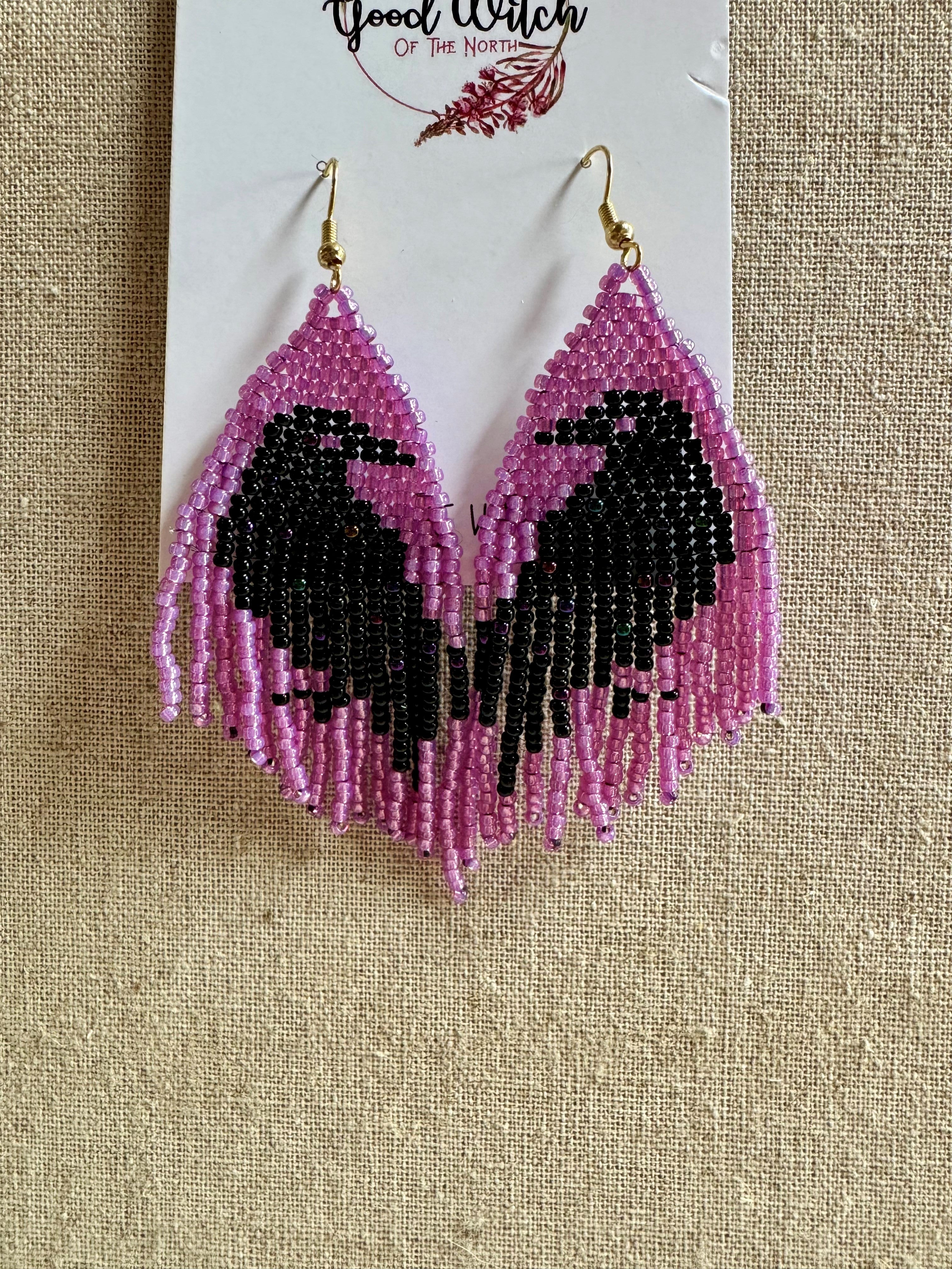 The Good Witch Beaded Earrings