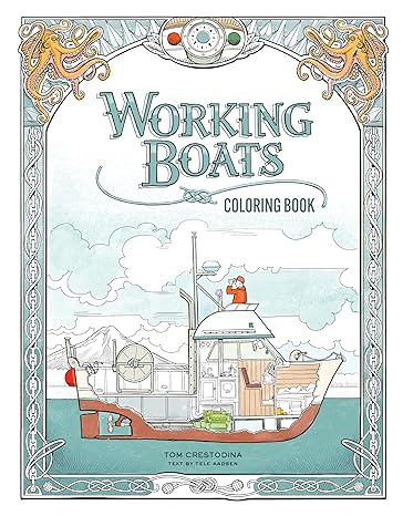 Working Boats Coloring Book