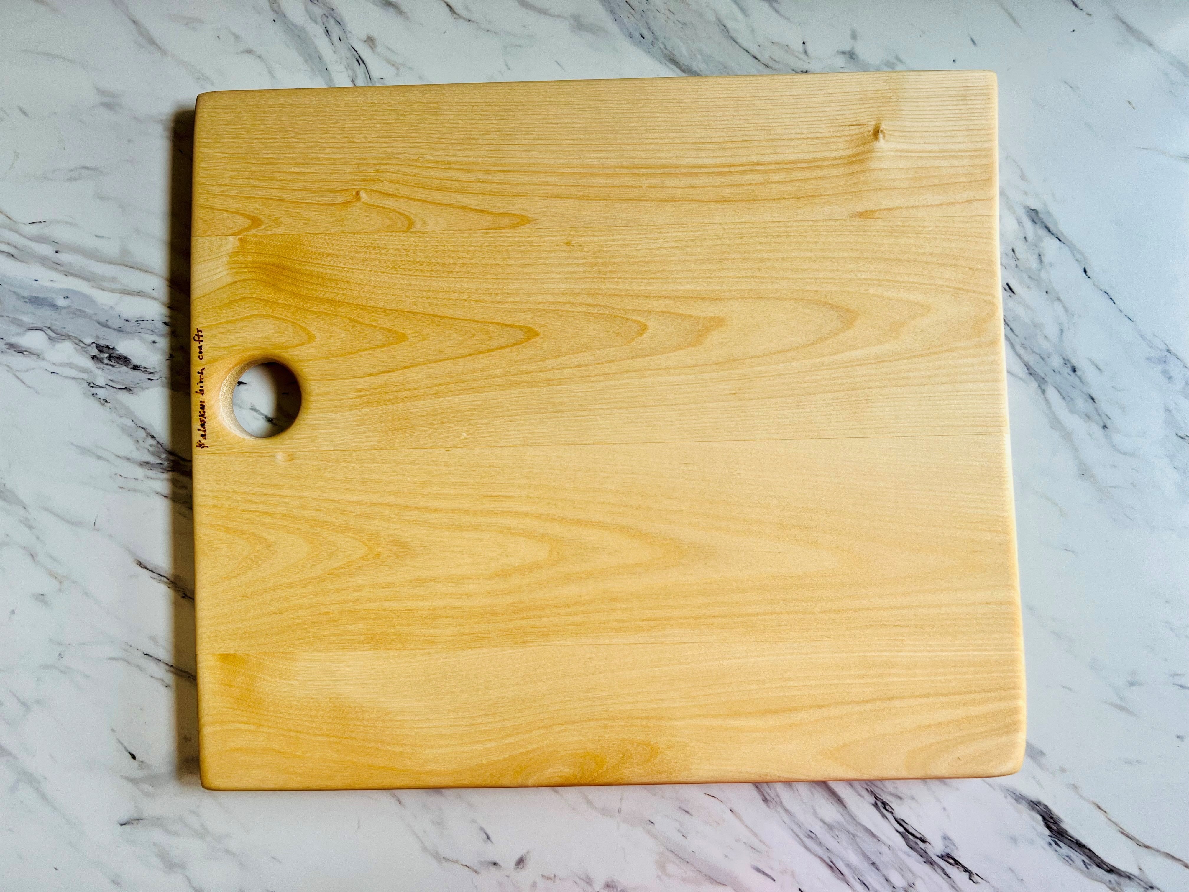 Alaskan Birch Crafts - Cutting Board