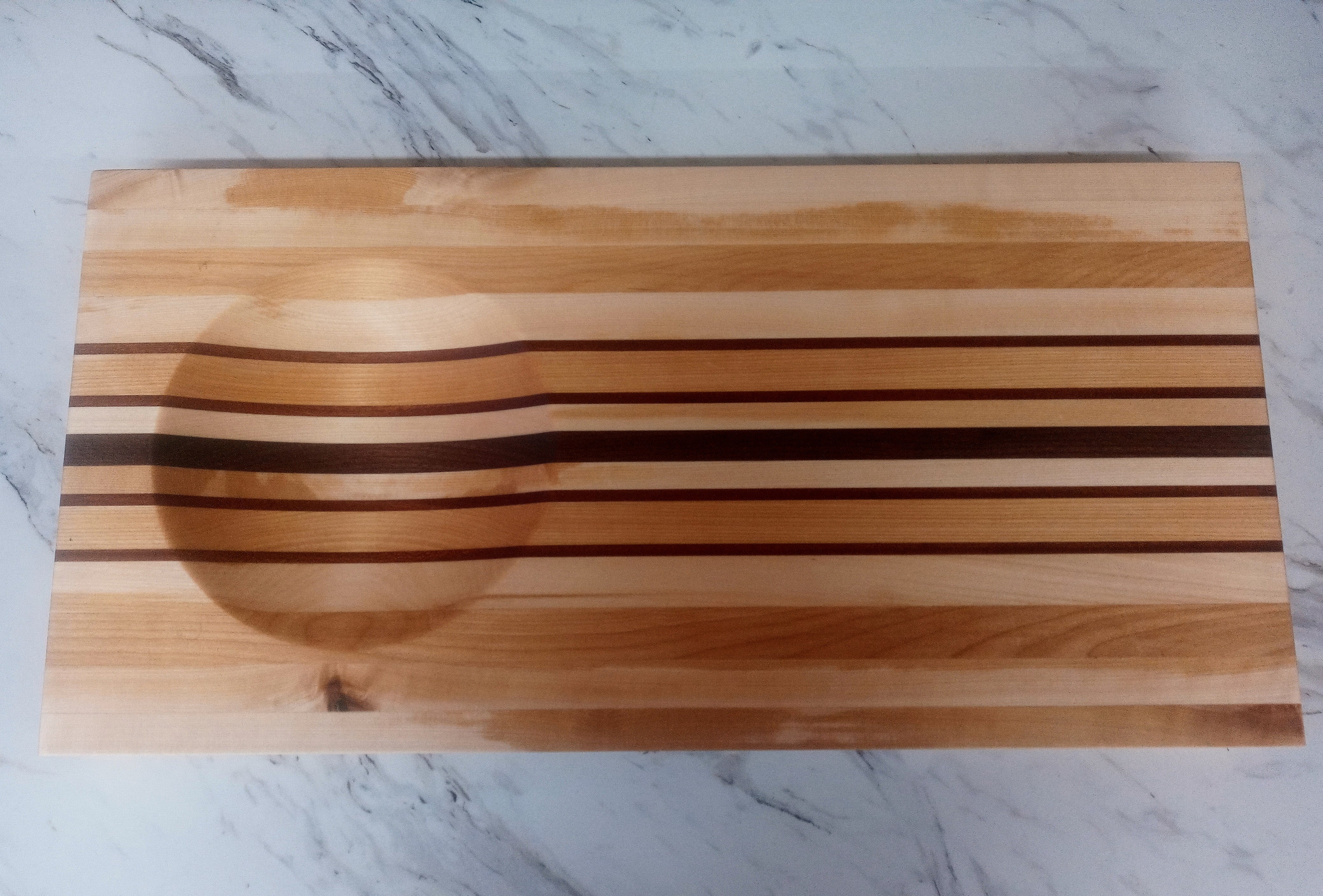 Cutting Board with Ulu Block