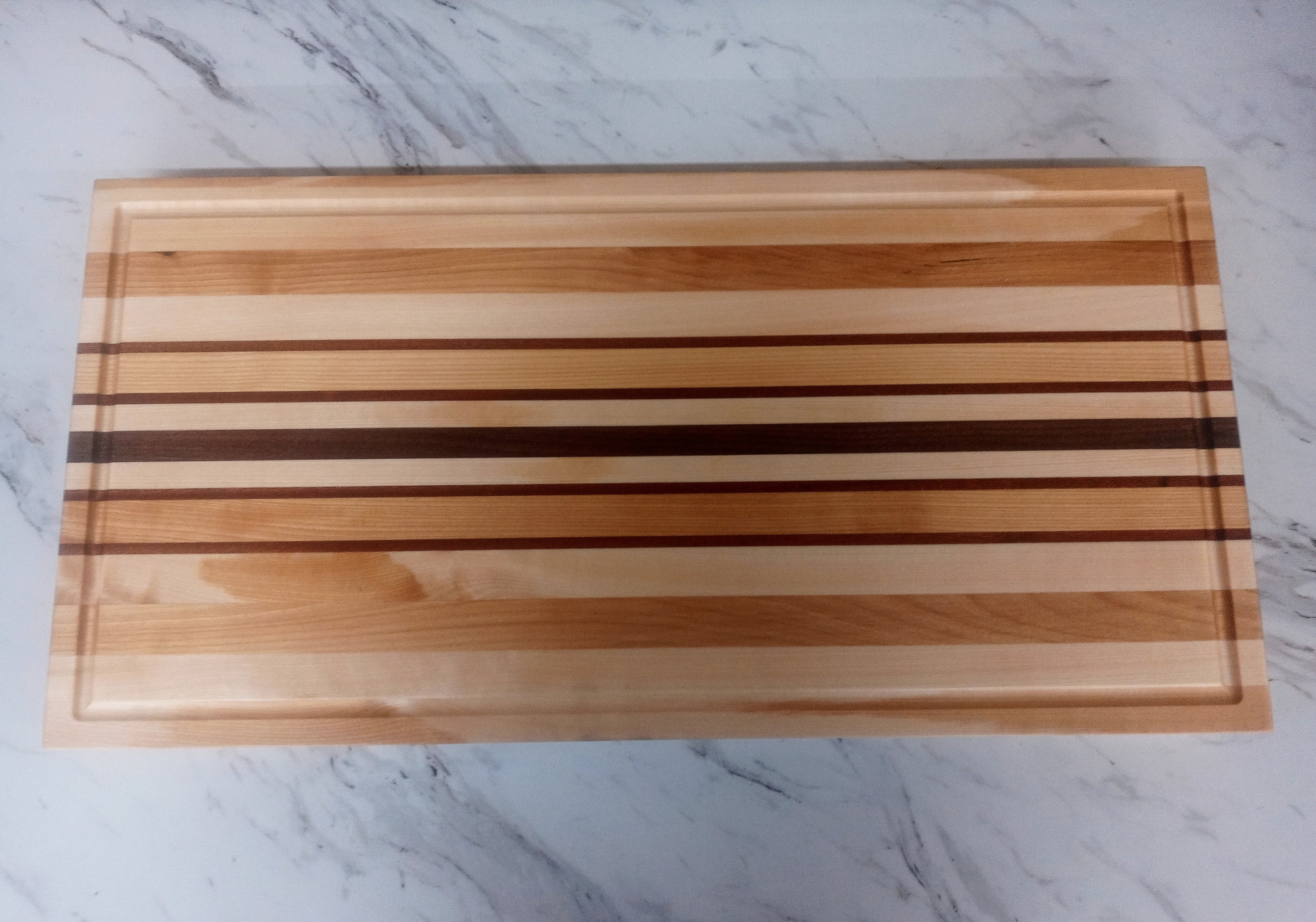 Cutting Board with Ulu Block