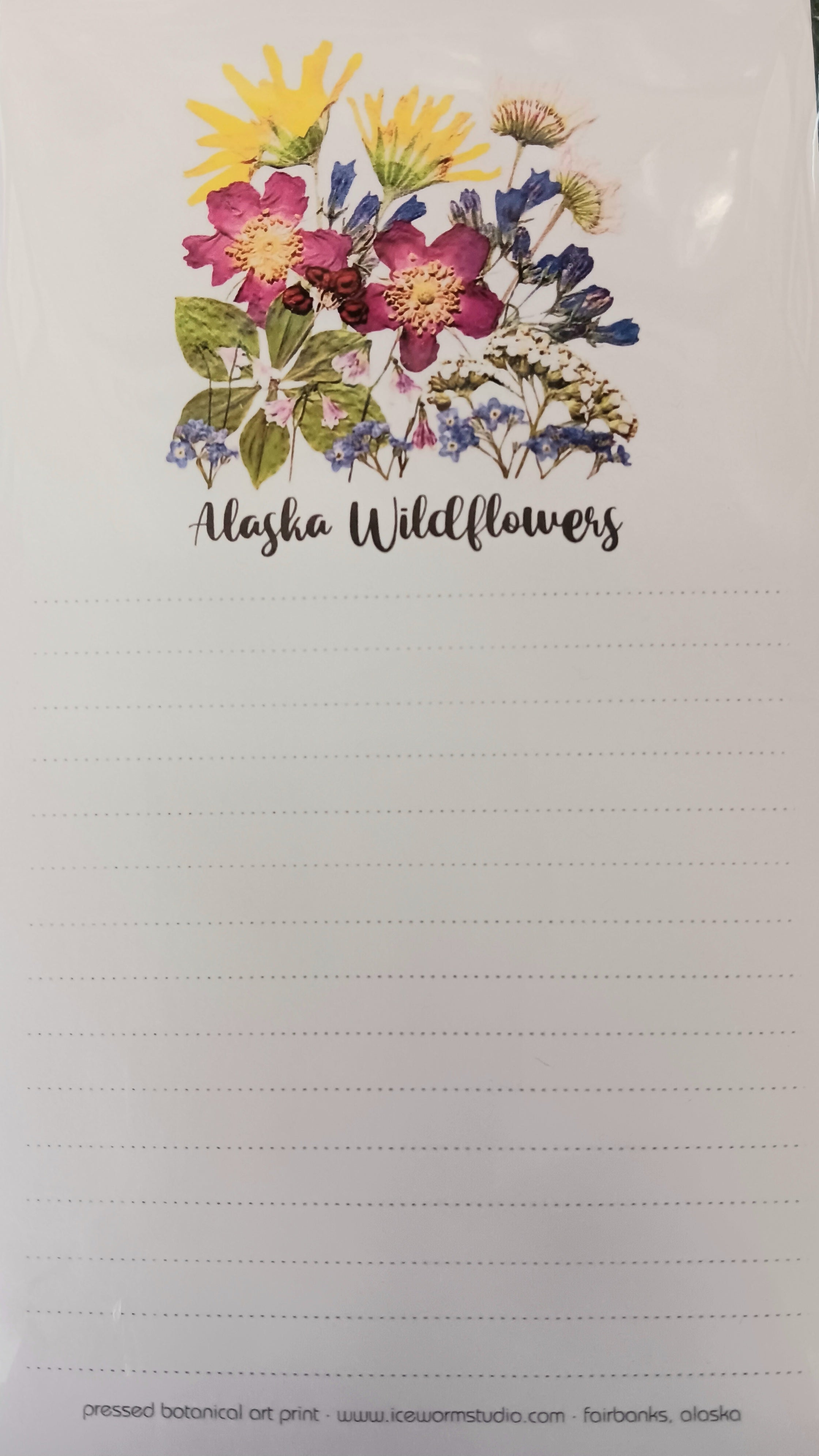 Botanical Magnetic Notepad