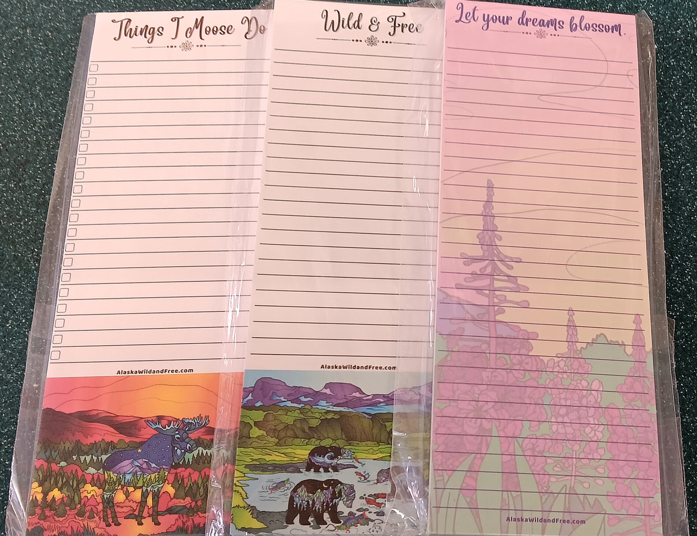 Alaska Wild & Free Notepad