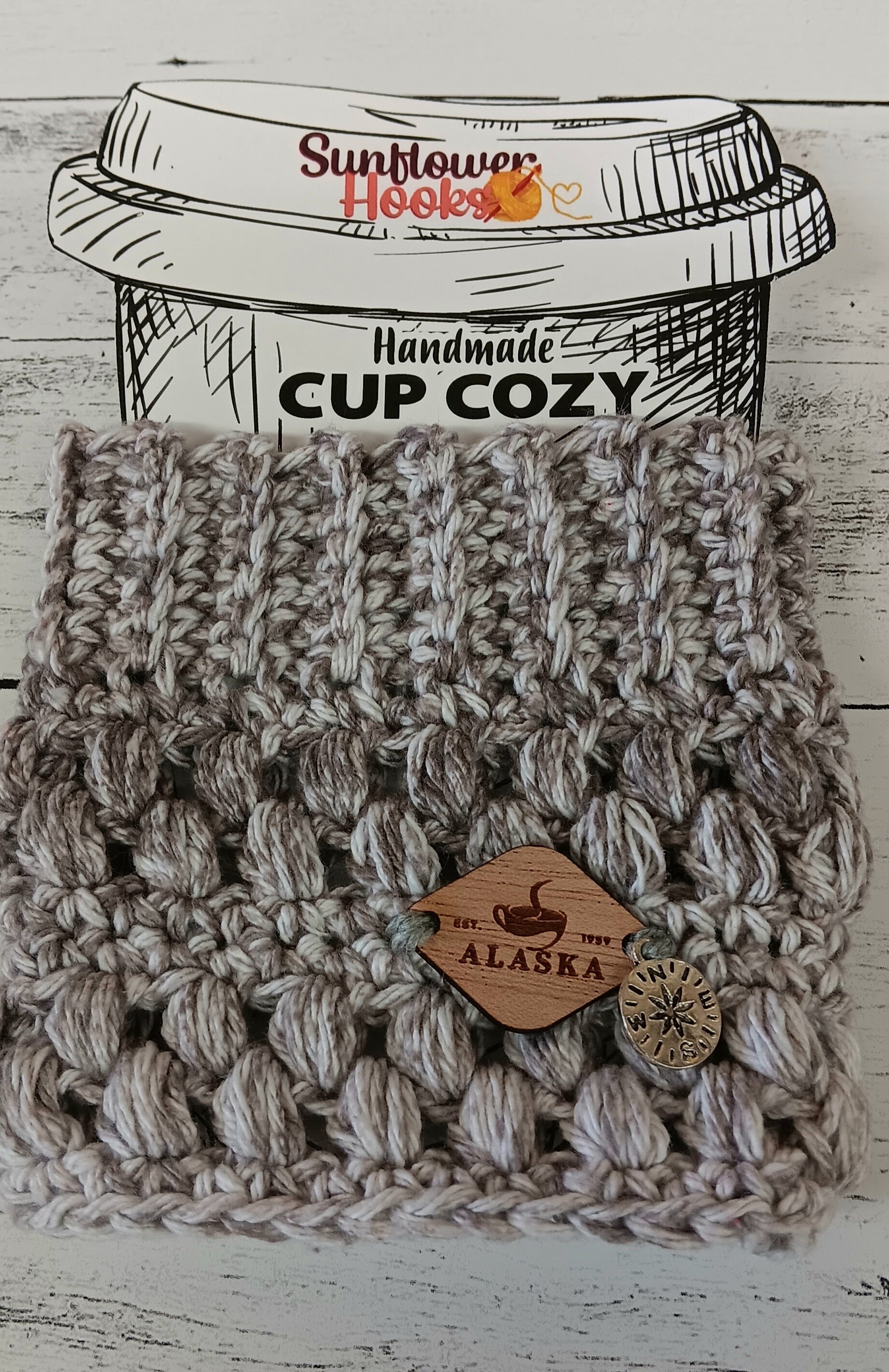 Handmade Alaska Cup Cozy