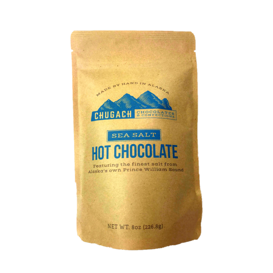 Chugach Chocolates Sea Salt Hot Chocolate 8 oz.