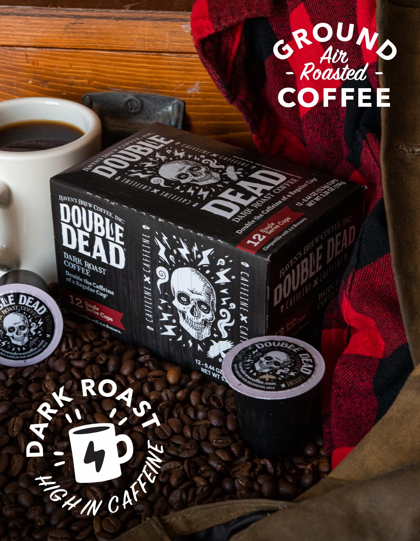 Raven's Brew Single Serve Coffee Cups