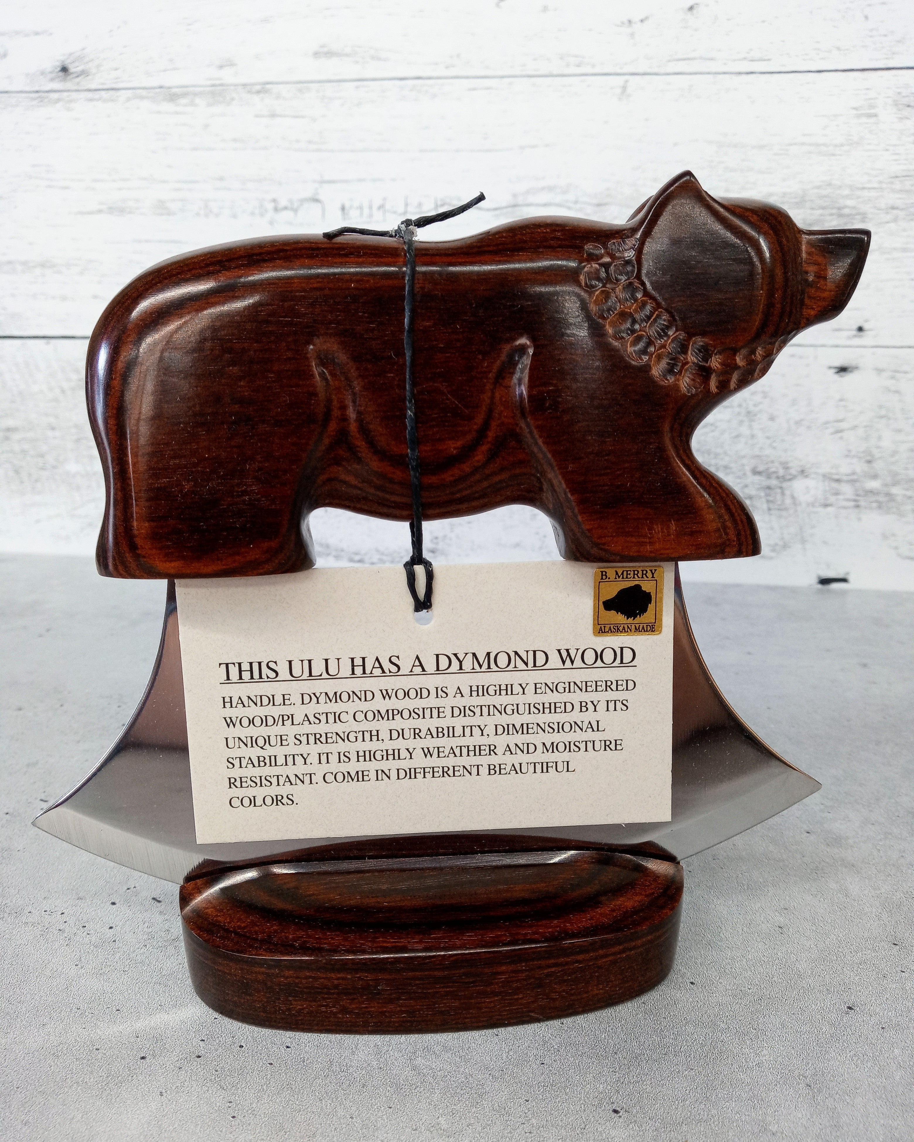 Bear Dymondwood Ulu