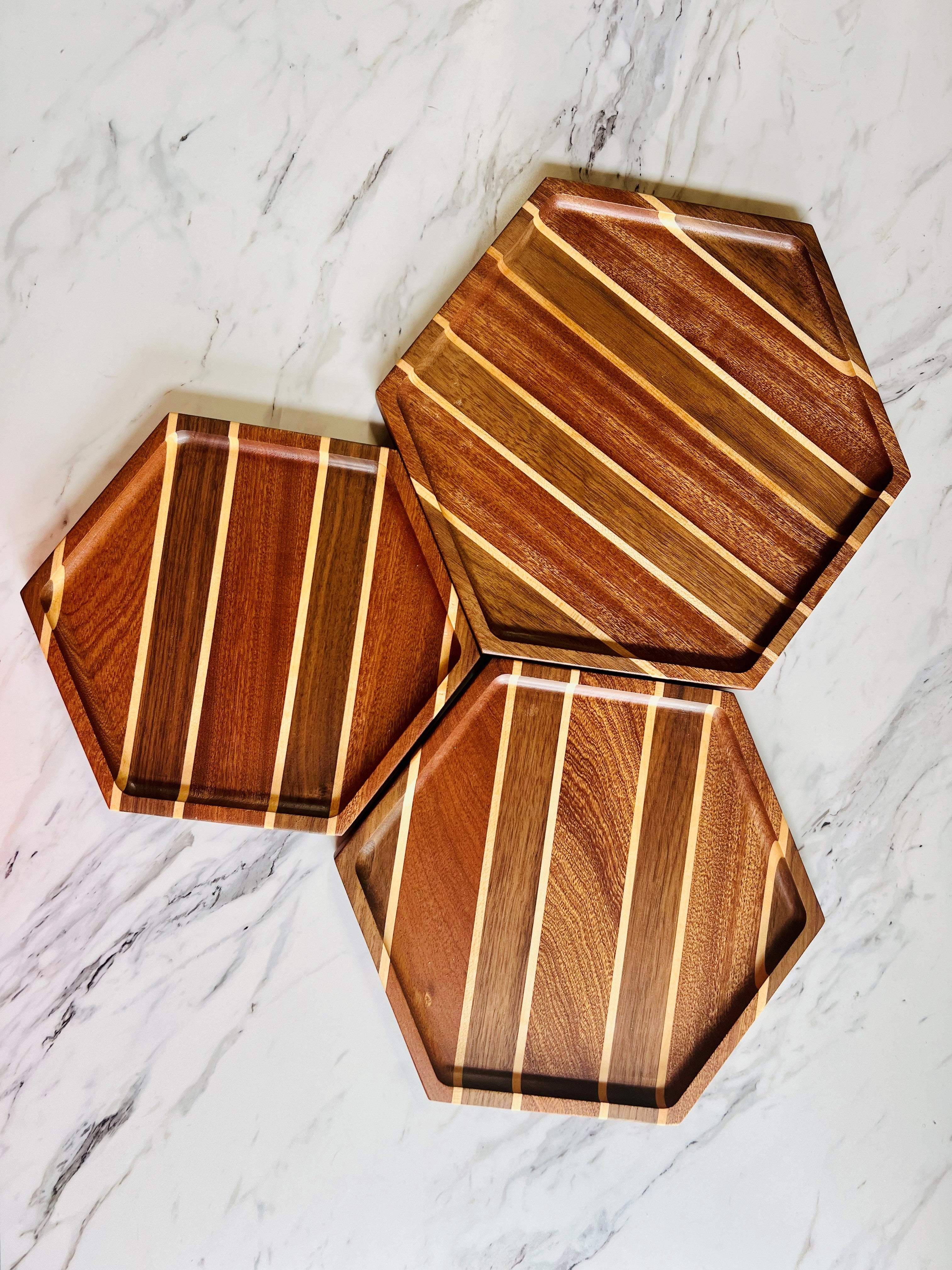 Hexagon Serving Tray