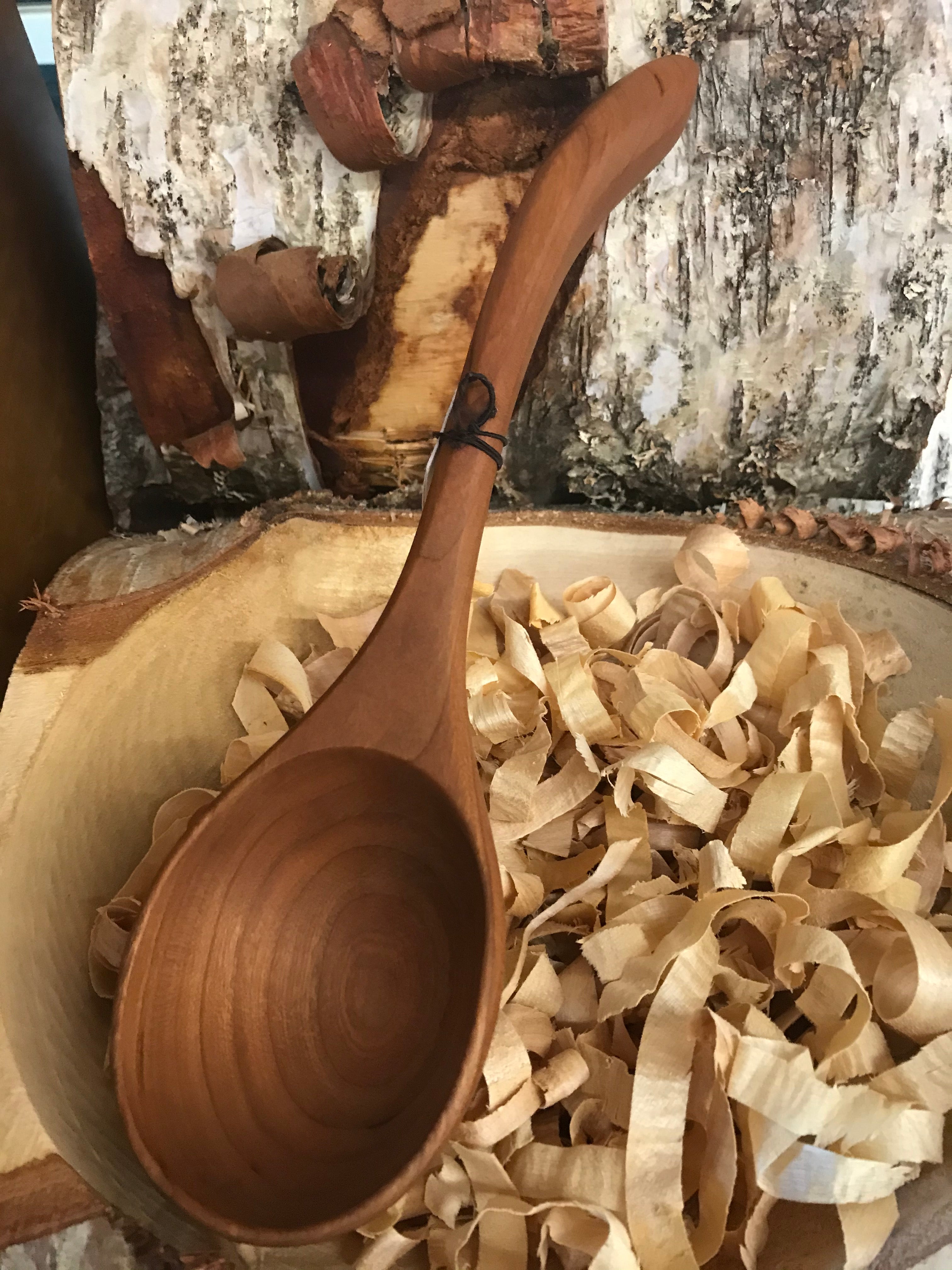 Cherry Wood Ladle