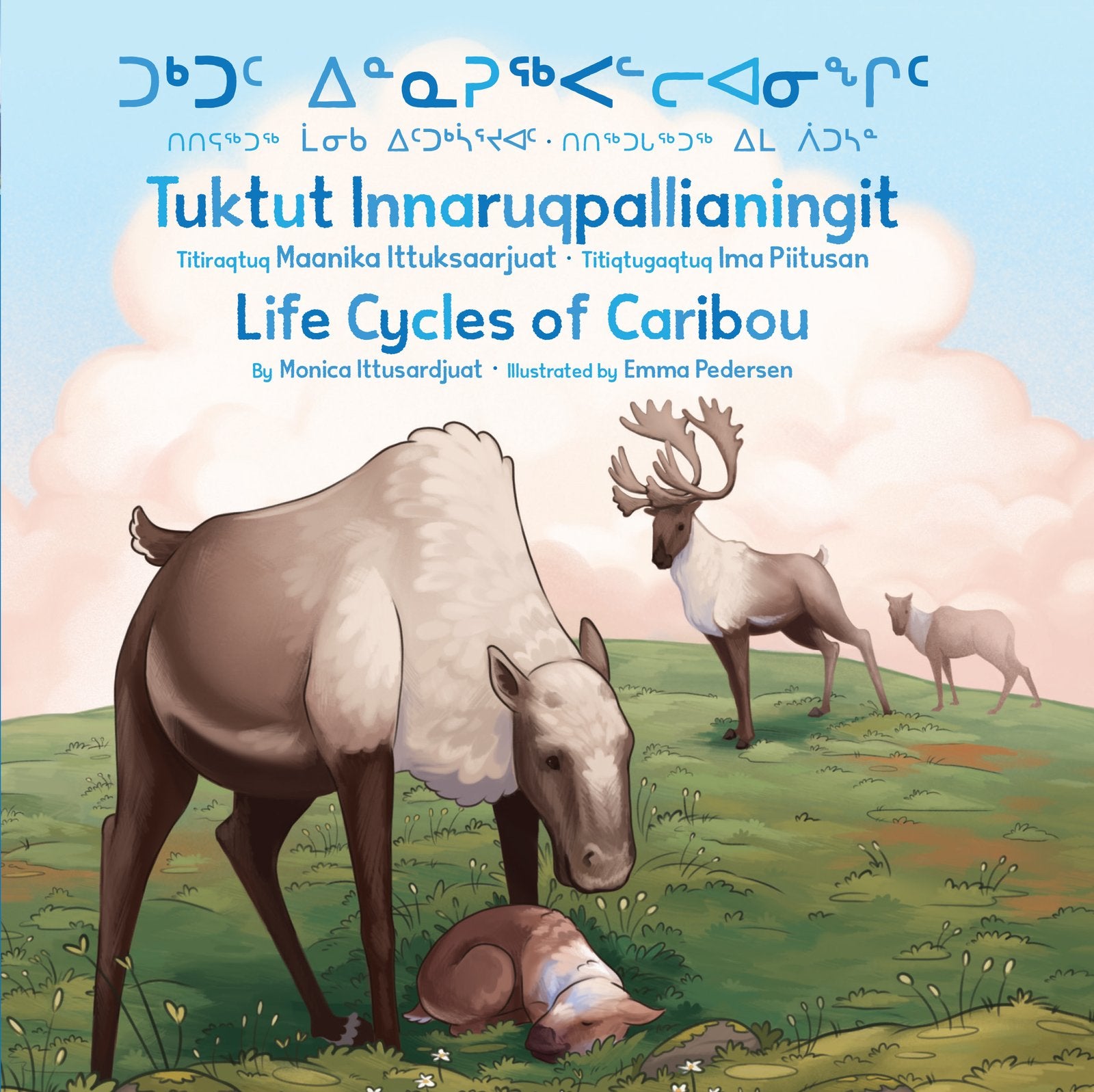 Life Cycle of Caribou Board Book Tuktut Innaruqpallianingit