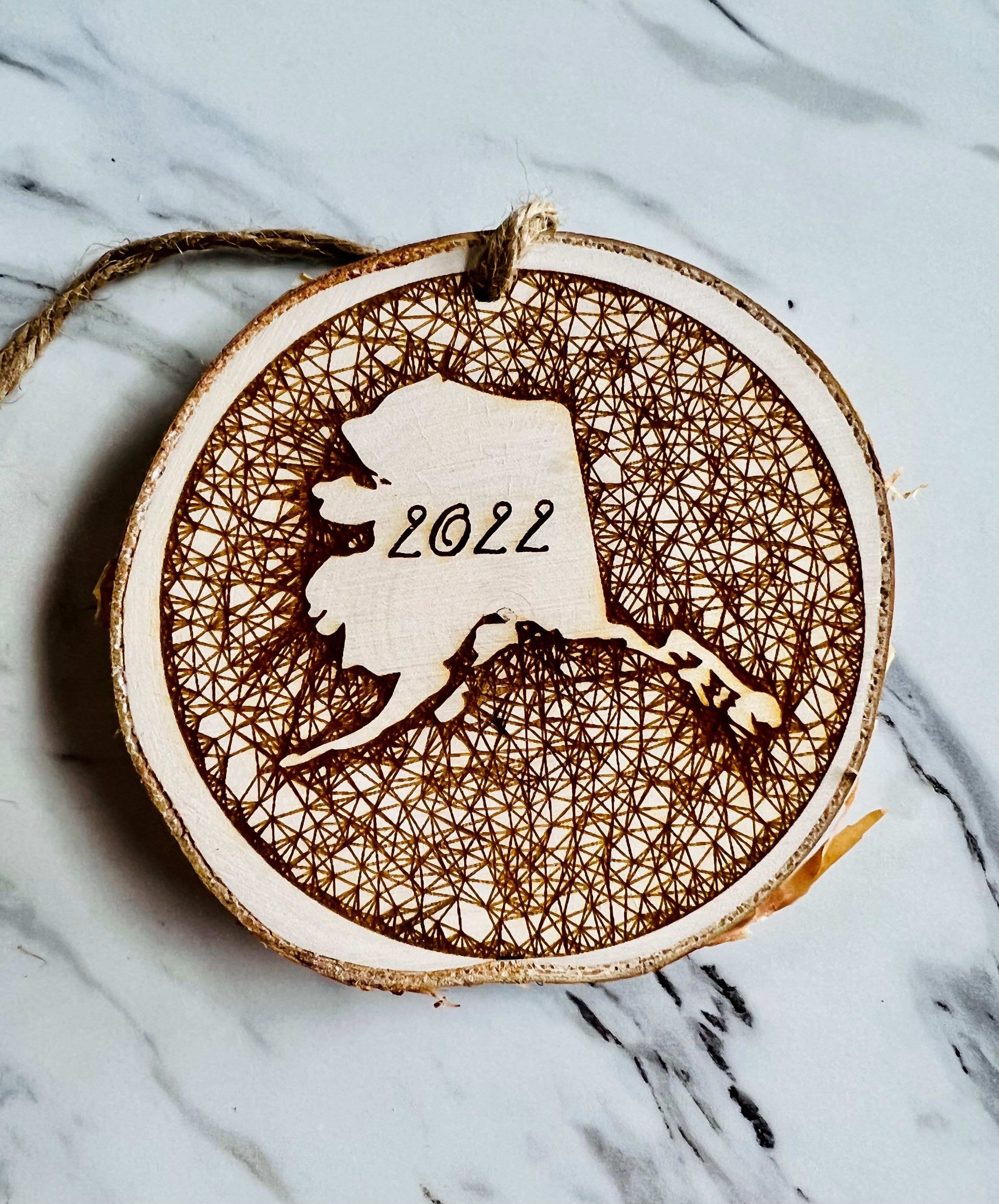 Custom Birch Ornament