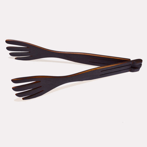 Inside-Out Tongs - Flame Blackened Salad Fork