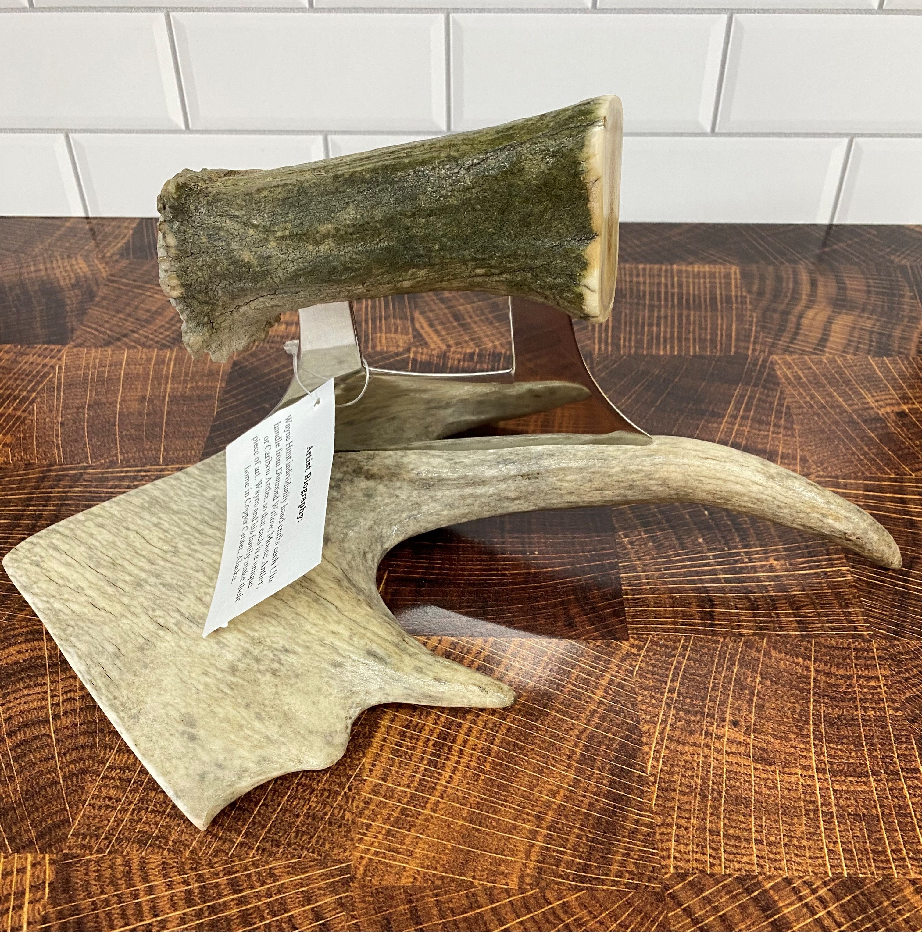 XL Natural Antler Ulu