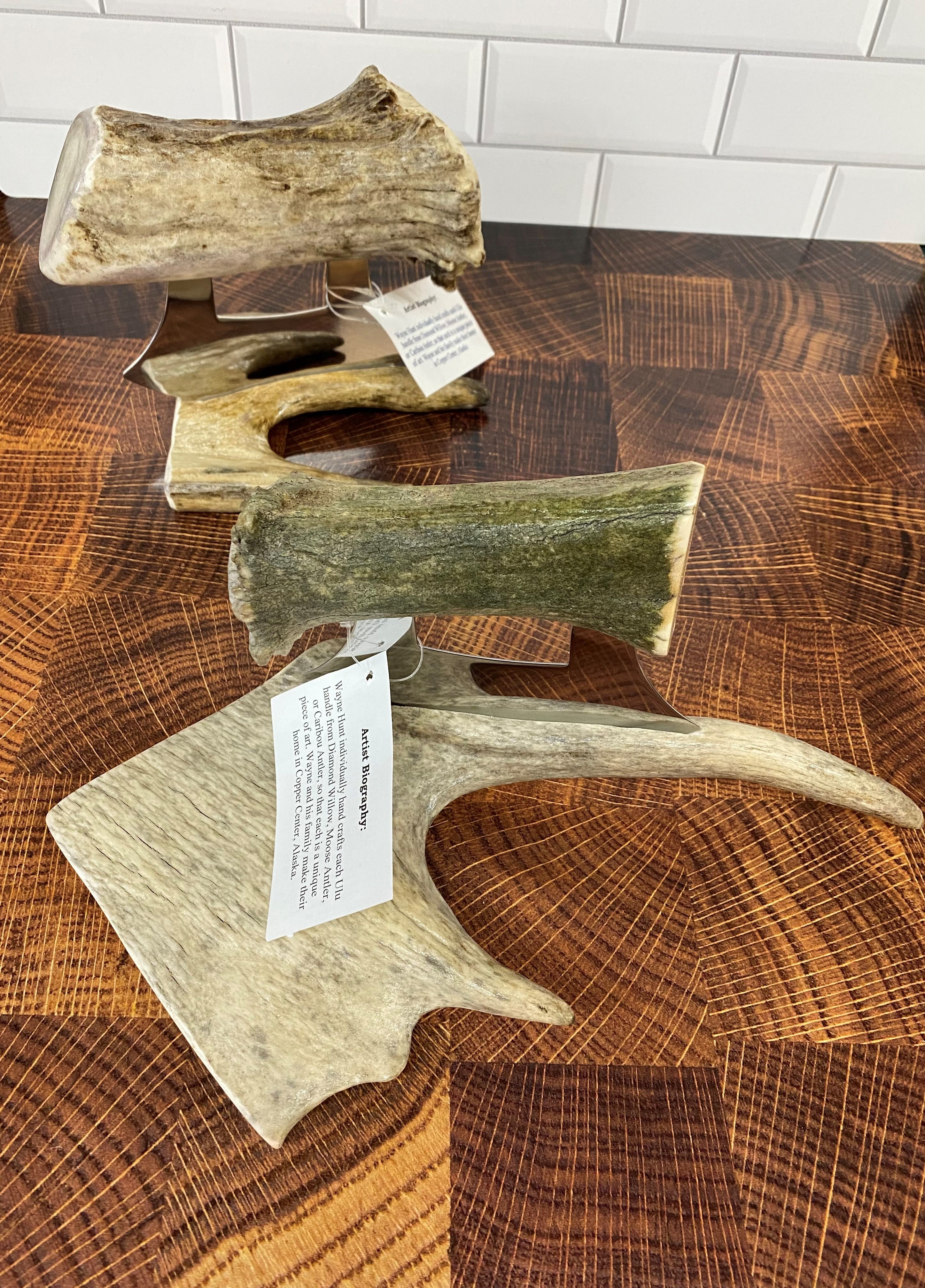 XL Natural Antler Ulu