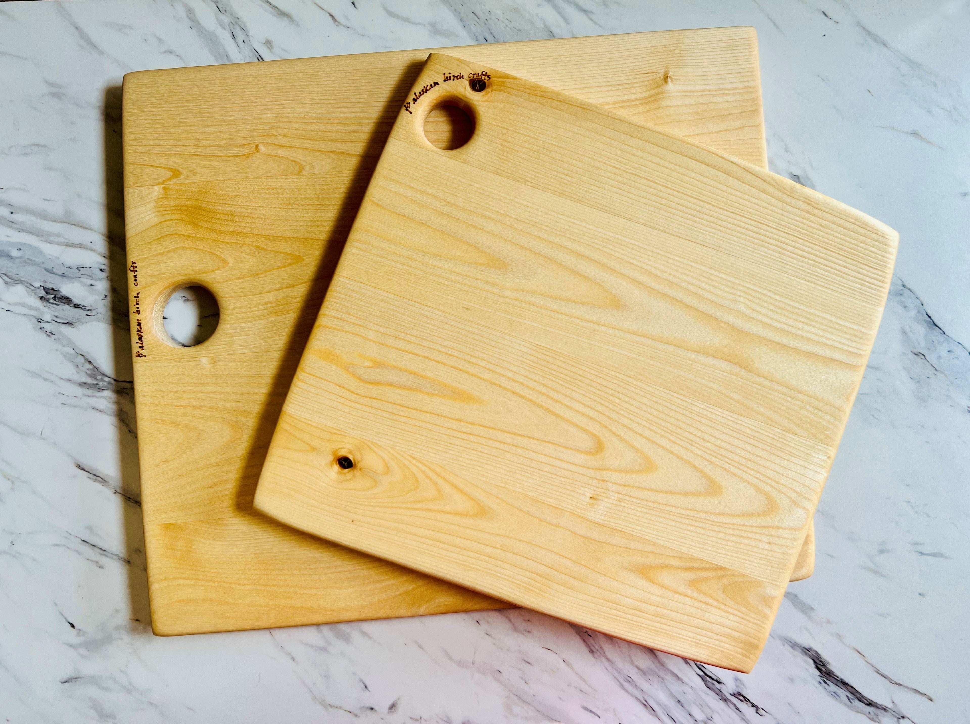 Alaskan Birch Crafts - Cutting Board