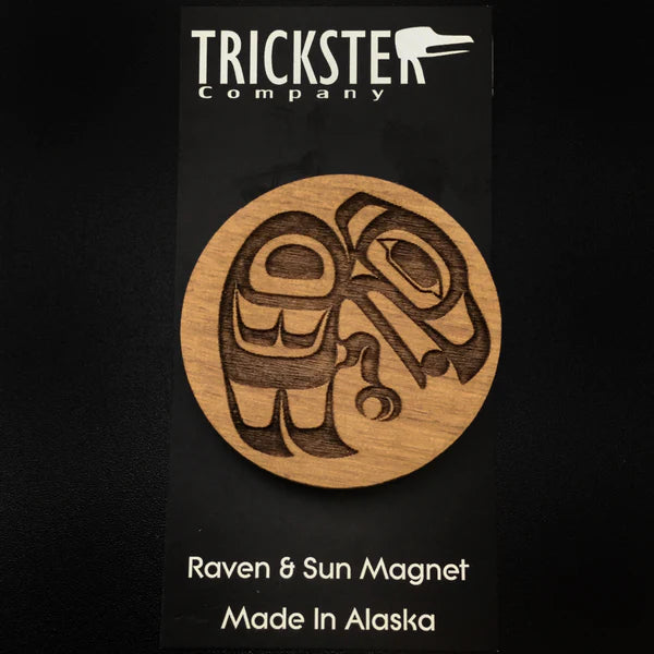 Trickster Wood Magnets