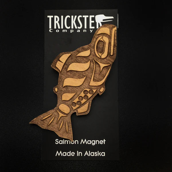 Trickster Wood Magnets