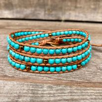 Alaskan Lala Bead Wrap Bracelets