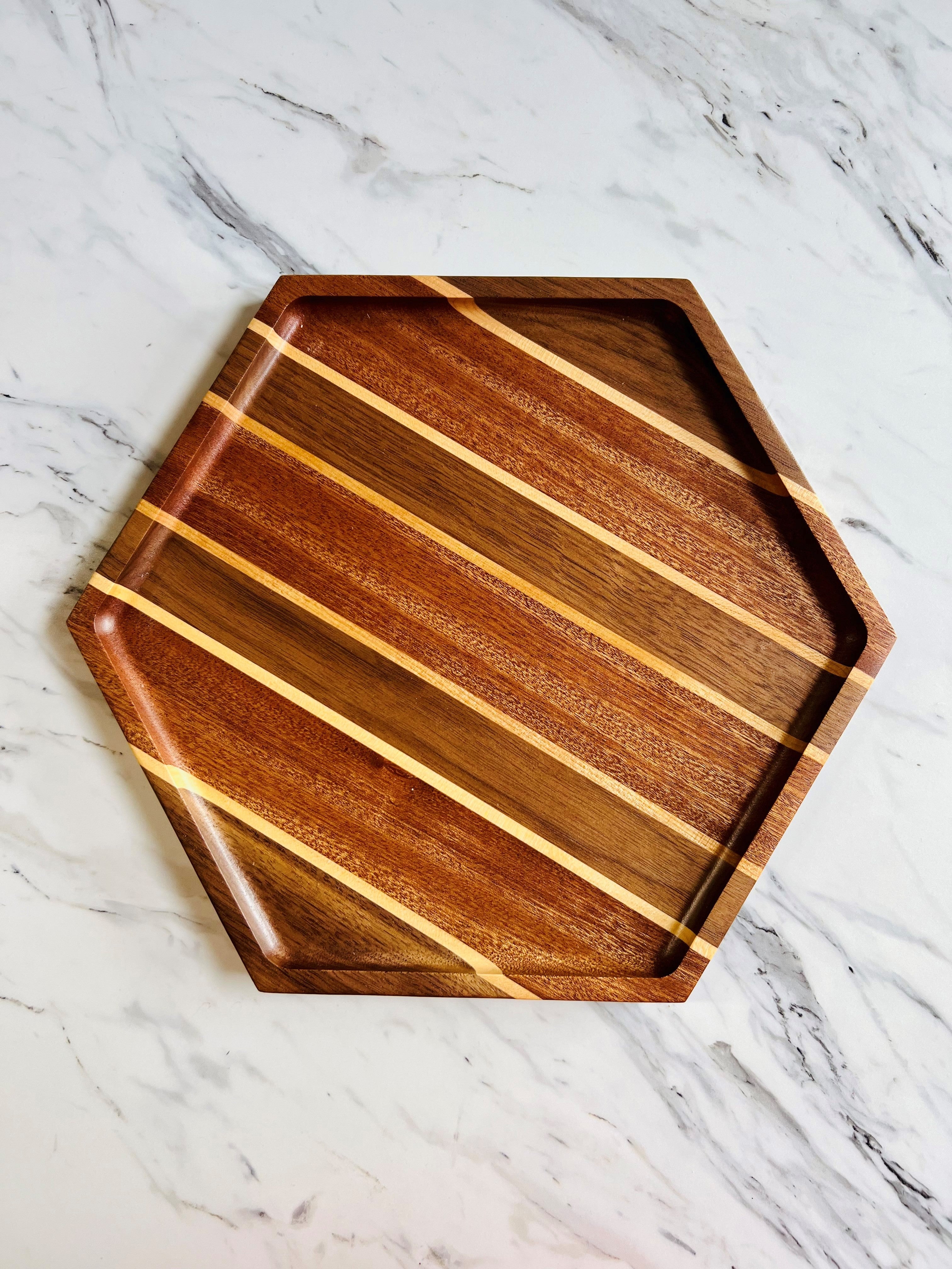 Hexagon Serving Tray