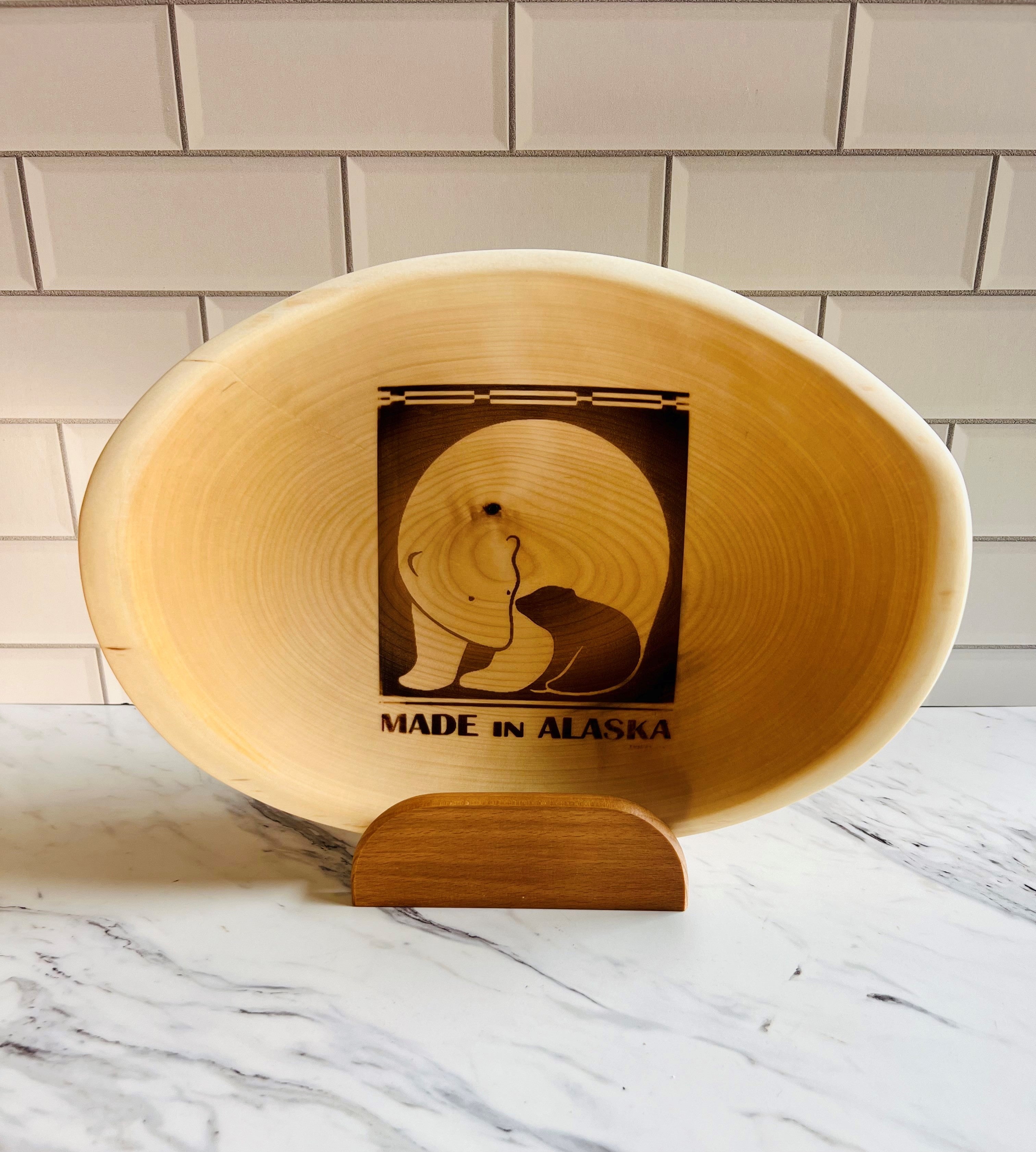 Custom Logo Bowl & Stand